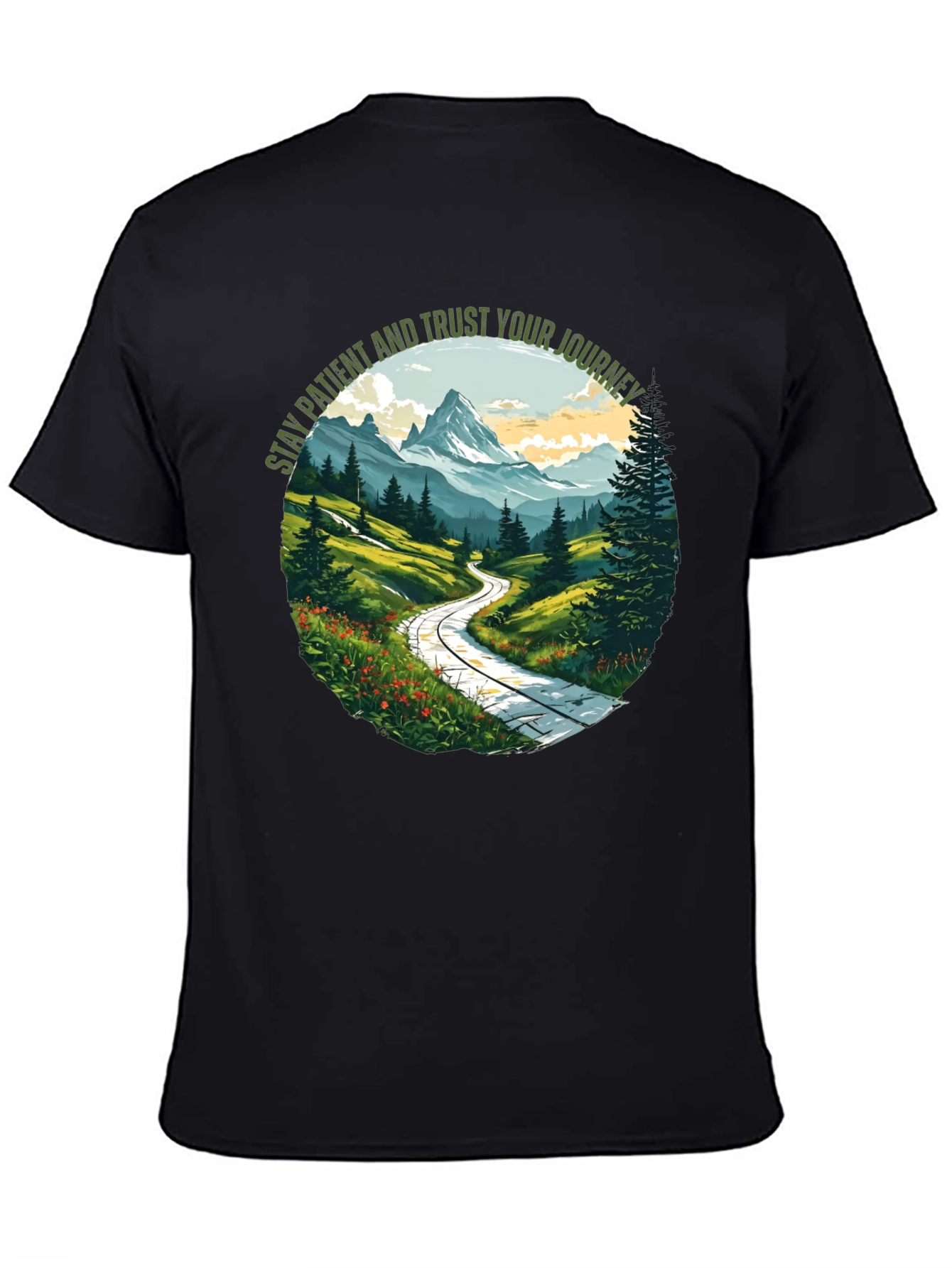 Journey Graphic Tee - Stay Patient & Trust