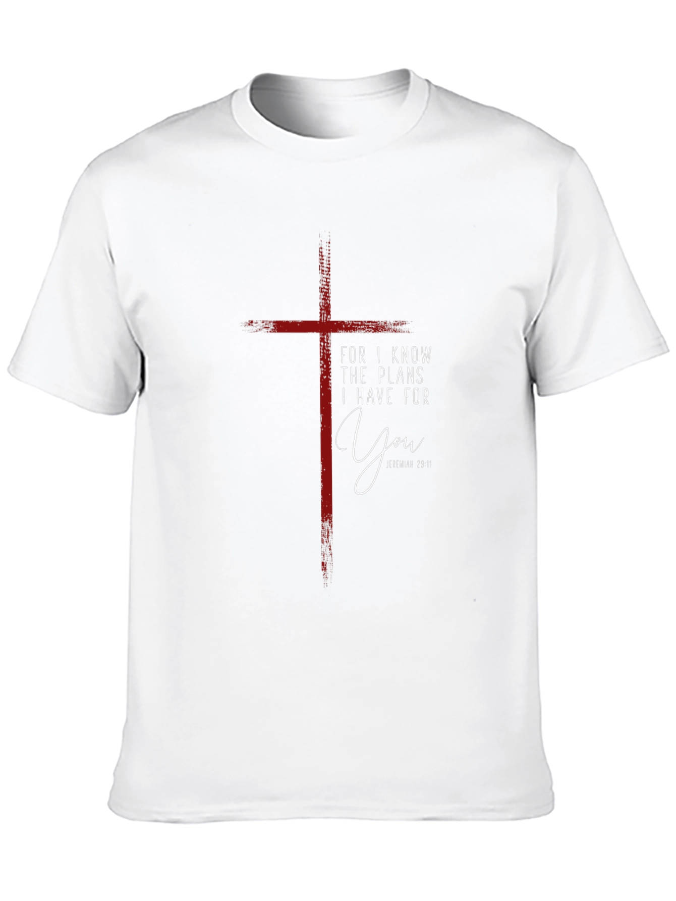 Faith-Inspired Graphic Tee - Jeremiah 29:11