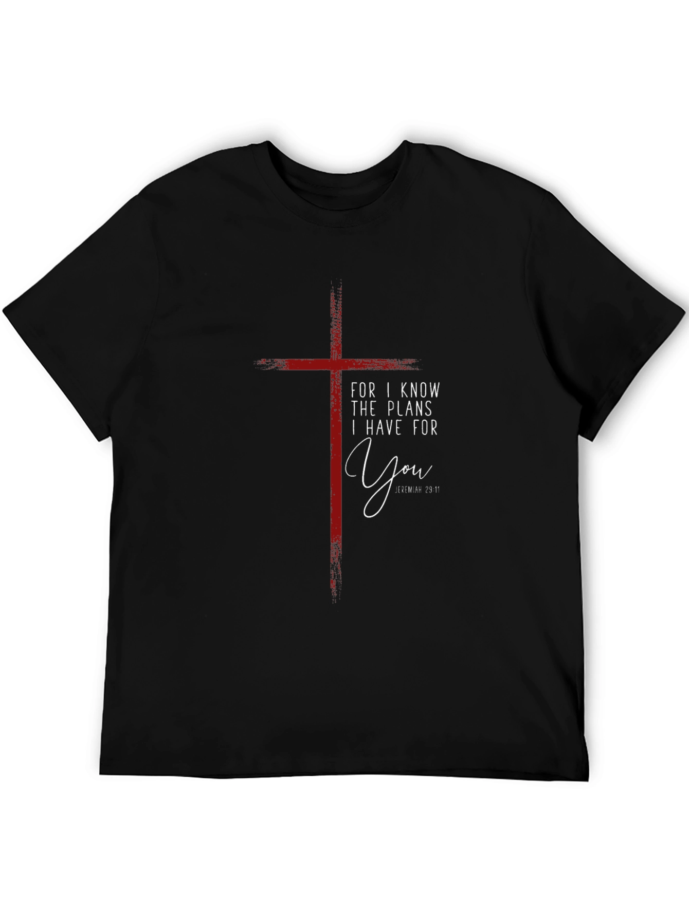 Faith-Inspired Graphic Tee - Jeremiah 29:11