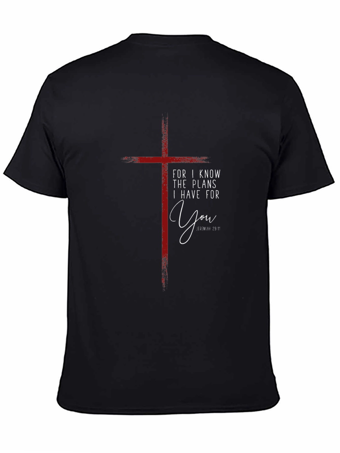 Faith-Inspired Graphic Tee - Jeremiah 29:11