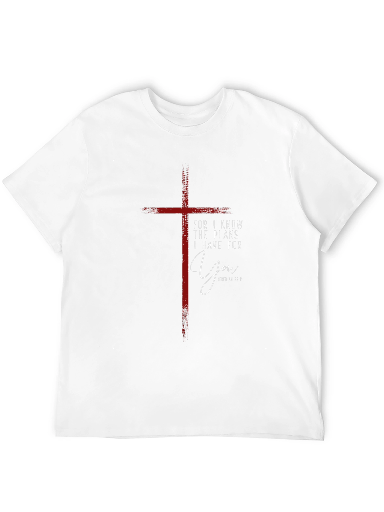 Faith-Inspired Graphic Tee - Jeremiah 29:11
