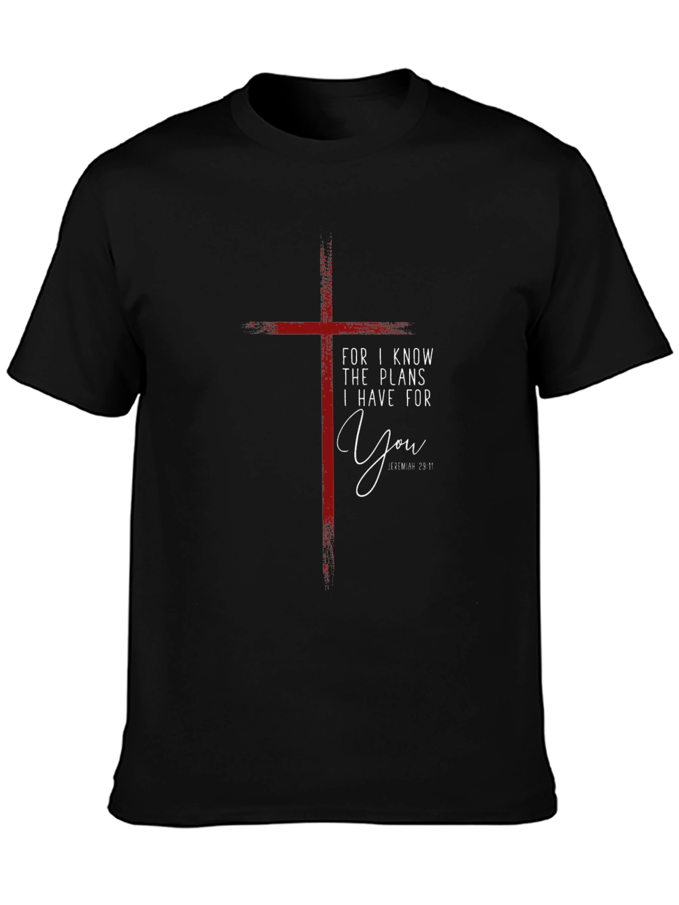 Faith-Inspired Graphic Tee - Jeremiah 29:11