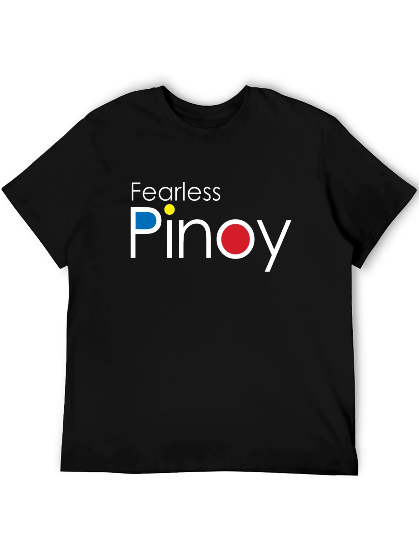 Fearless Pinoy Black Graphic T-Shirt