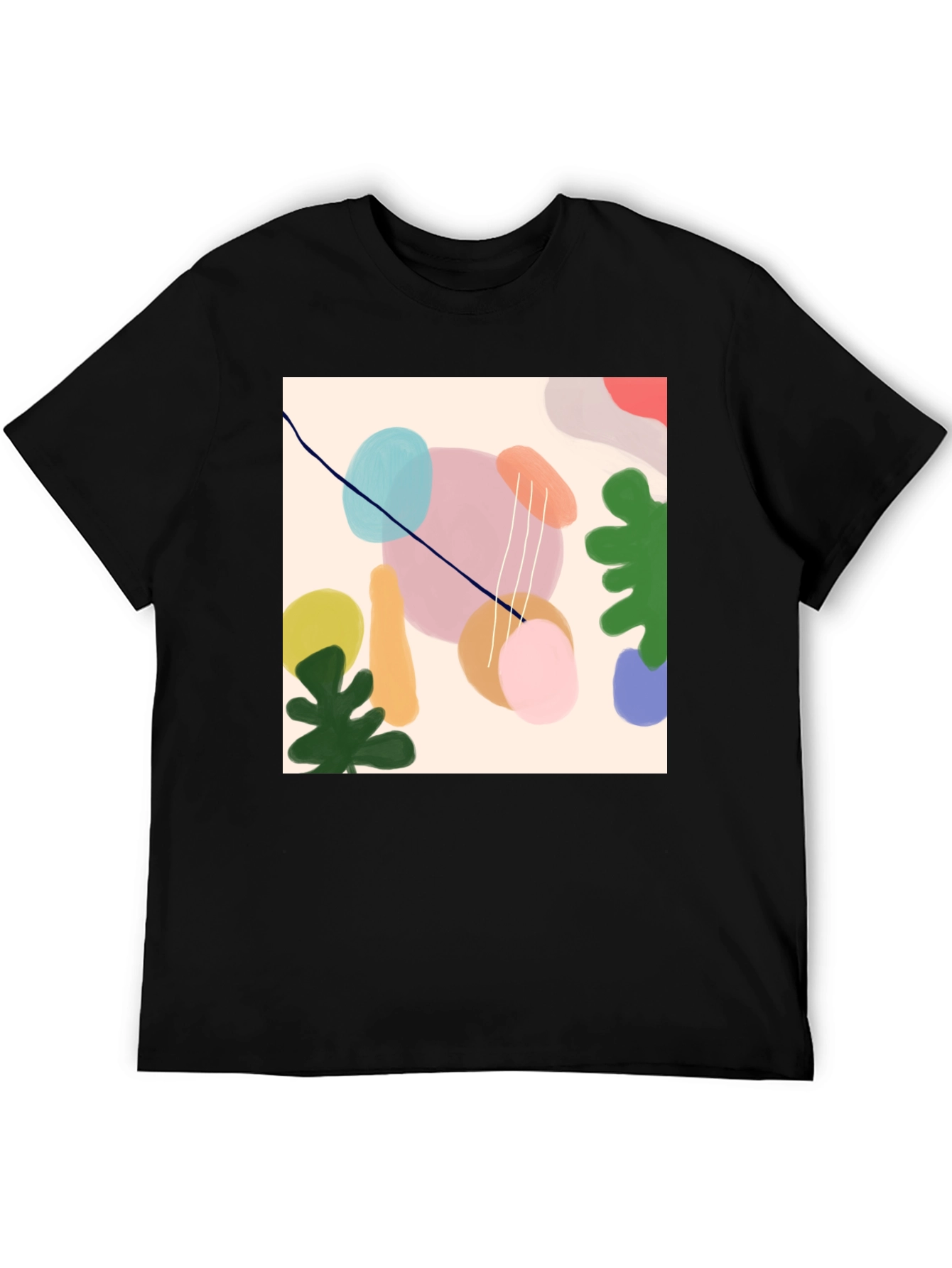 Abstract Art T-Shirt - Stylish Graphic Tee
