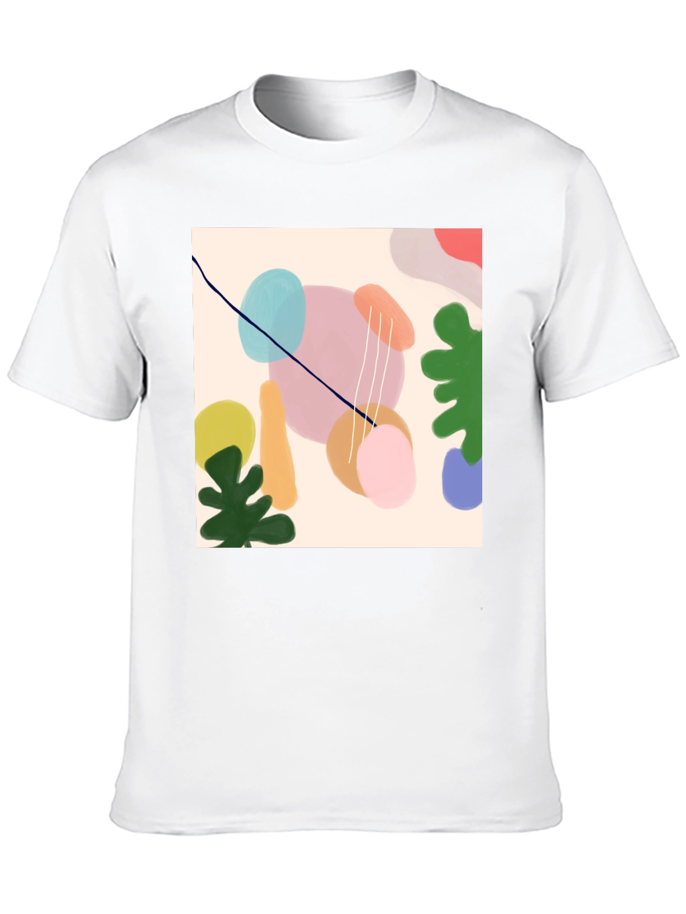 Abstract Art T-Shirt - Stylish Graphic Tee