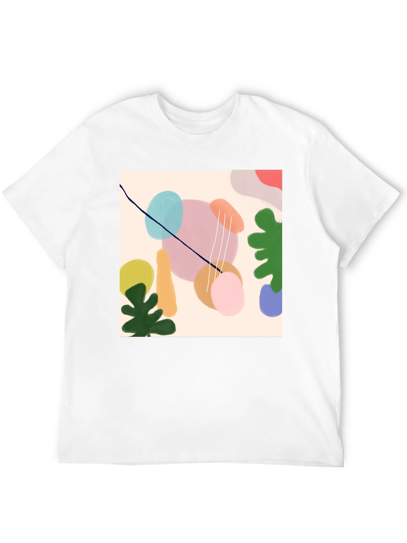 Abstract Art T-Shirt - Stylish Graphic Tee