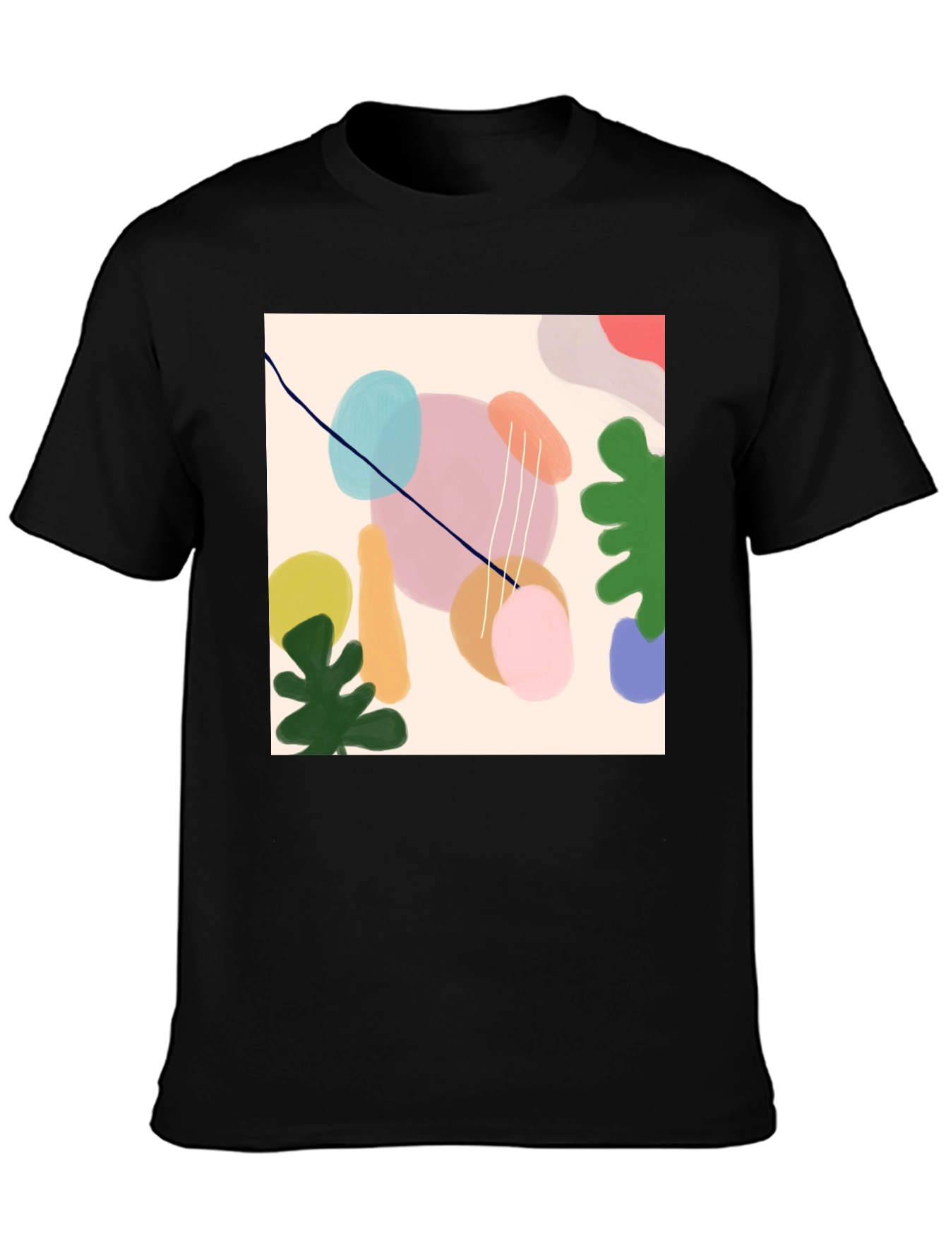 Abstract Art T-Shirt - Stylish Graphic Tee