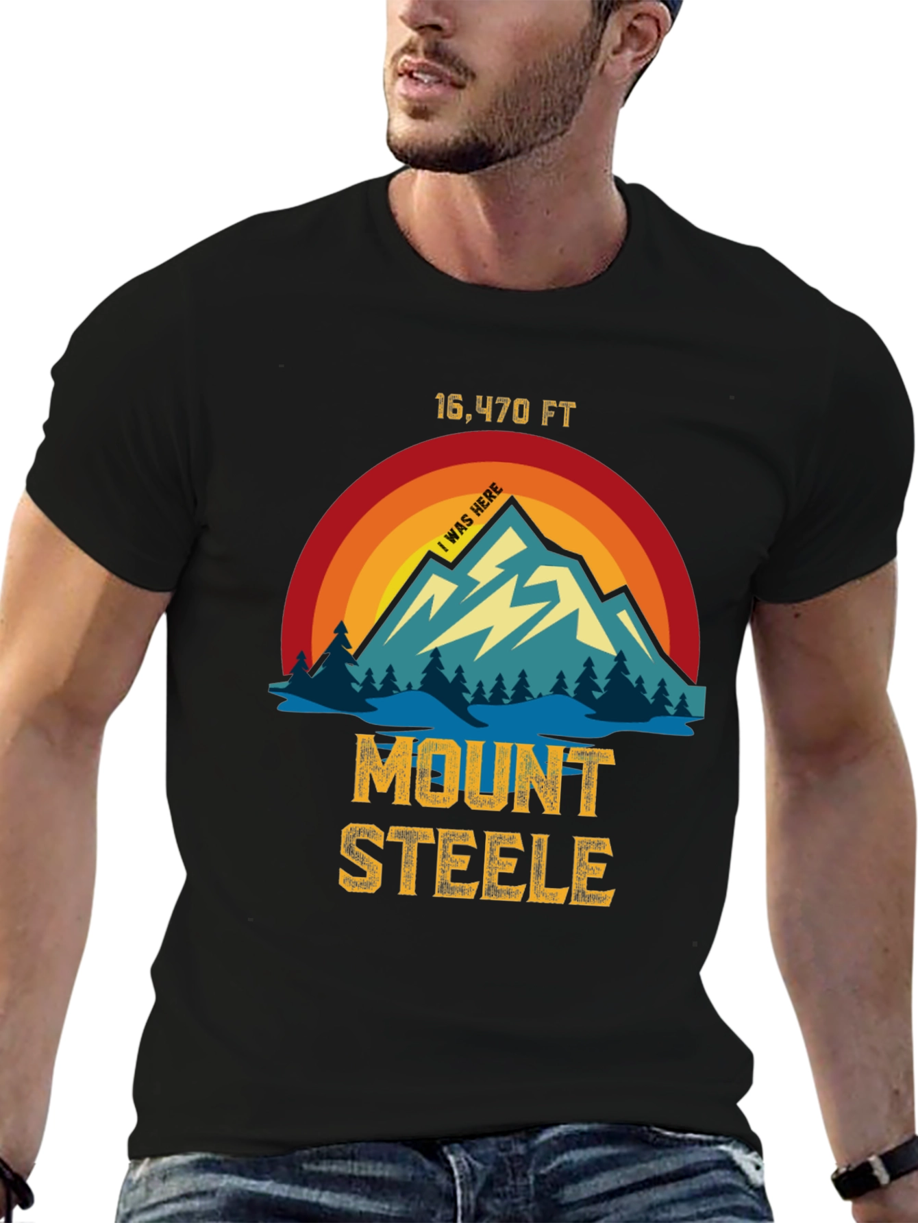 Mount Steele T-Shirt - 16470 FT Elevation