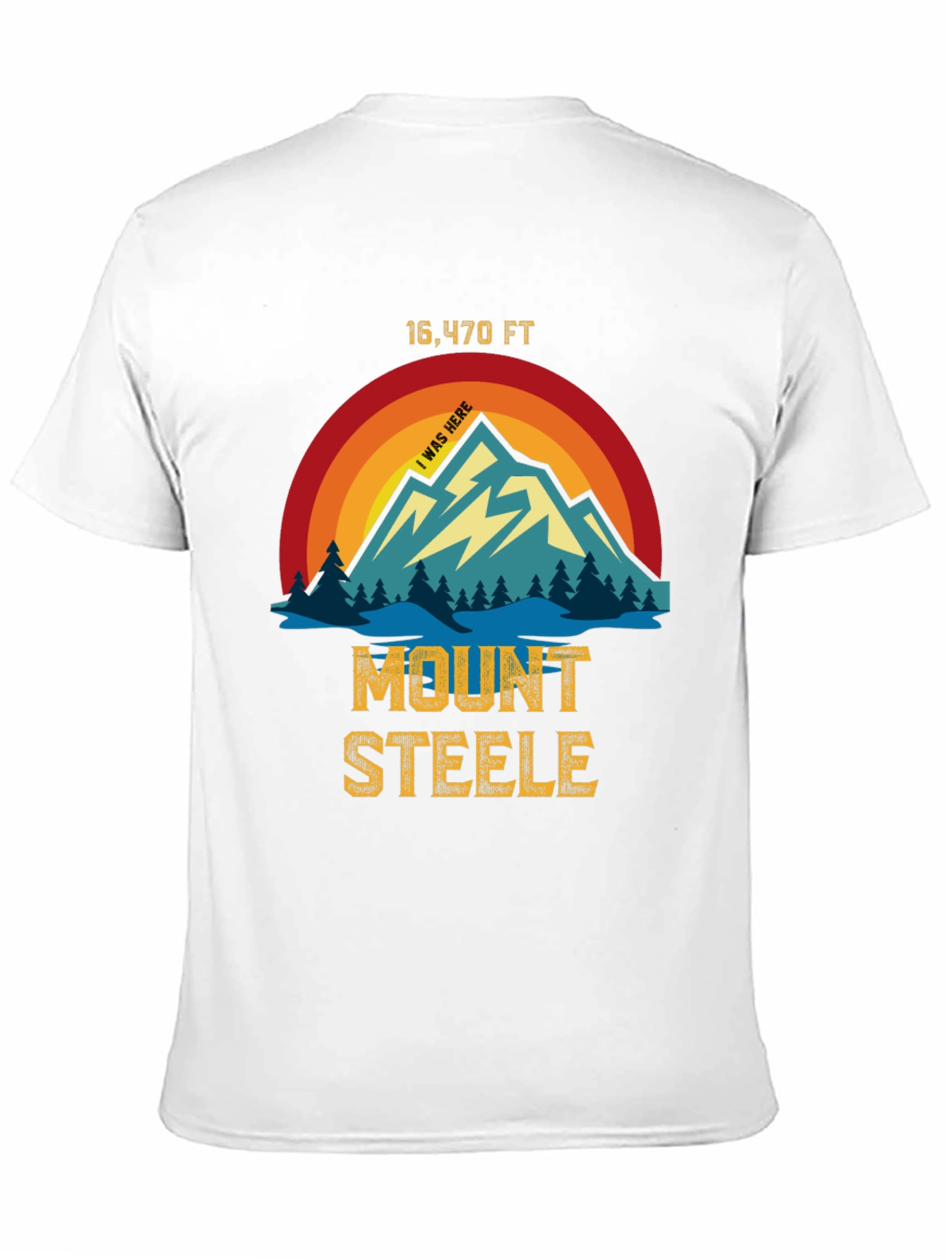 Mount Steele T-Shirt - 16470 FT Elevation