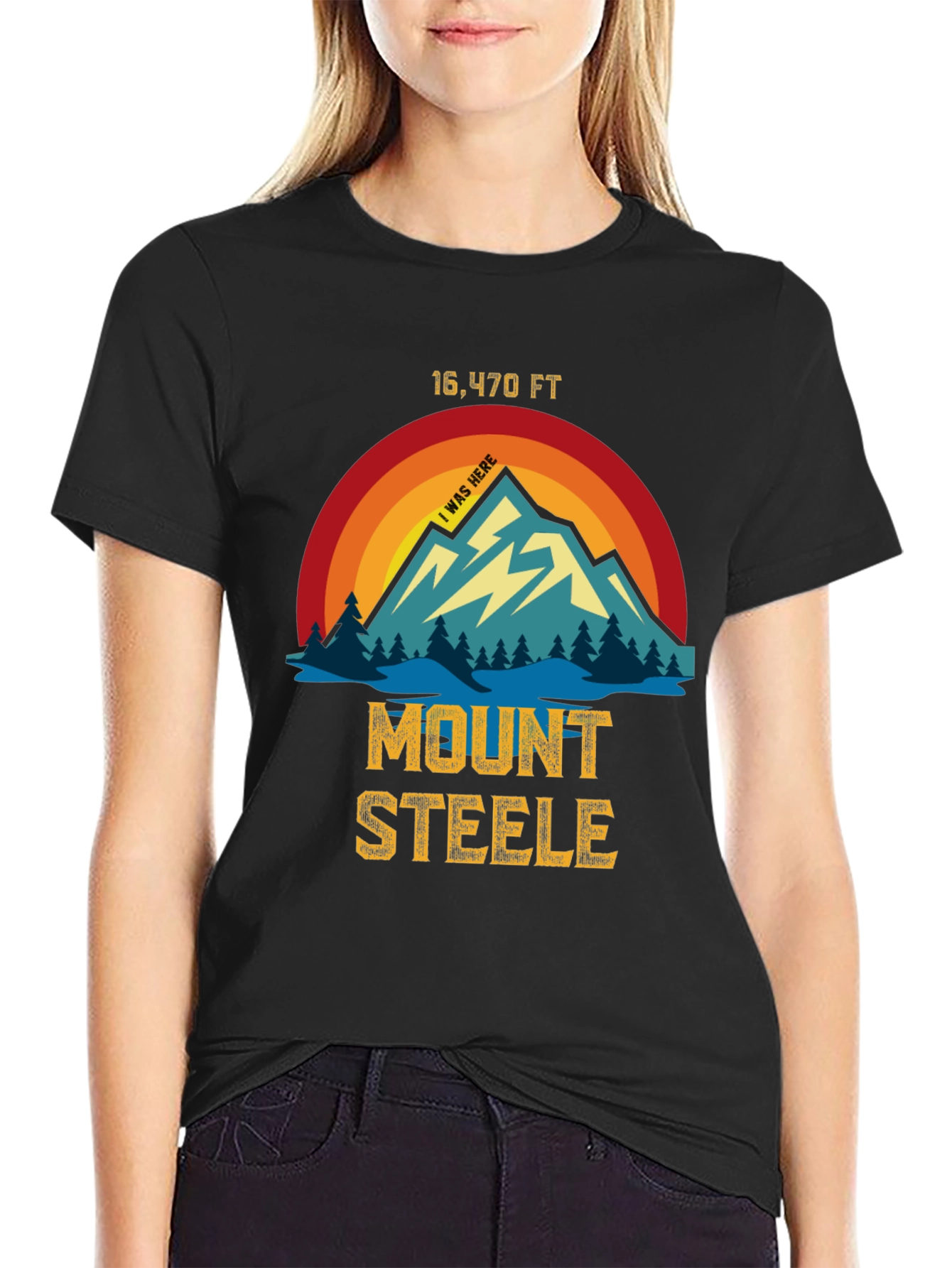 Mount Steele T-Shirt - 16470 FT Elevation