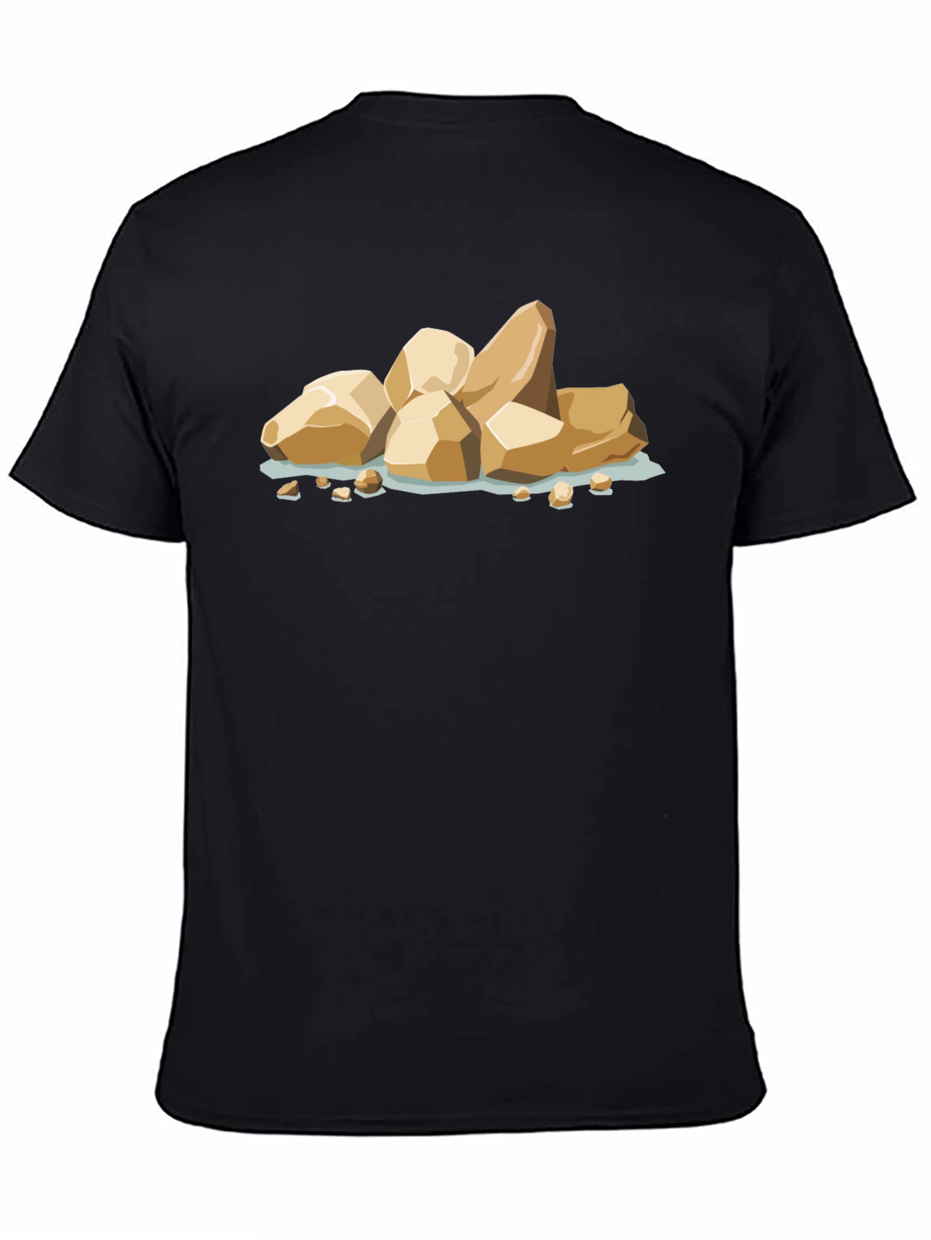 Cartoon Rock Pile Graphic Tee