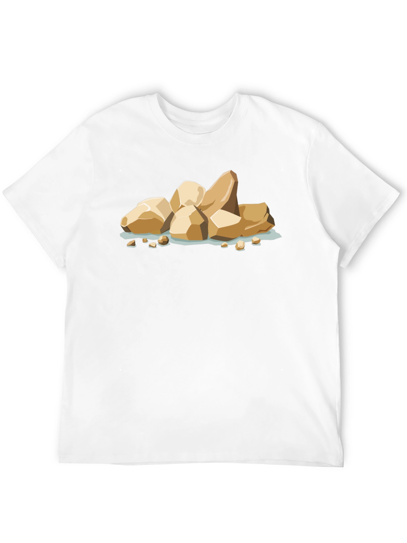 Cartoon Rock Pile Graphic Tee