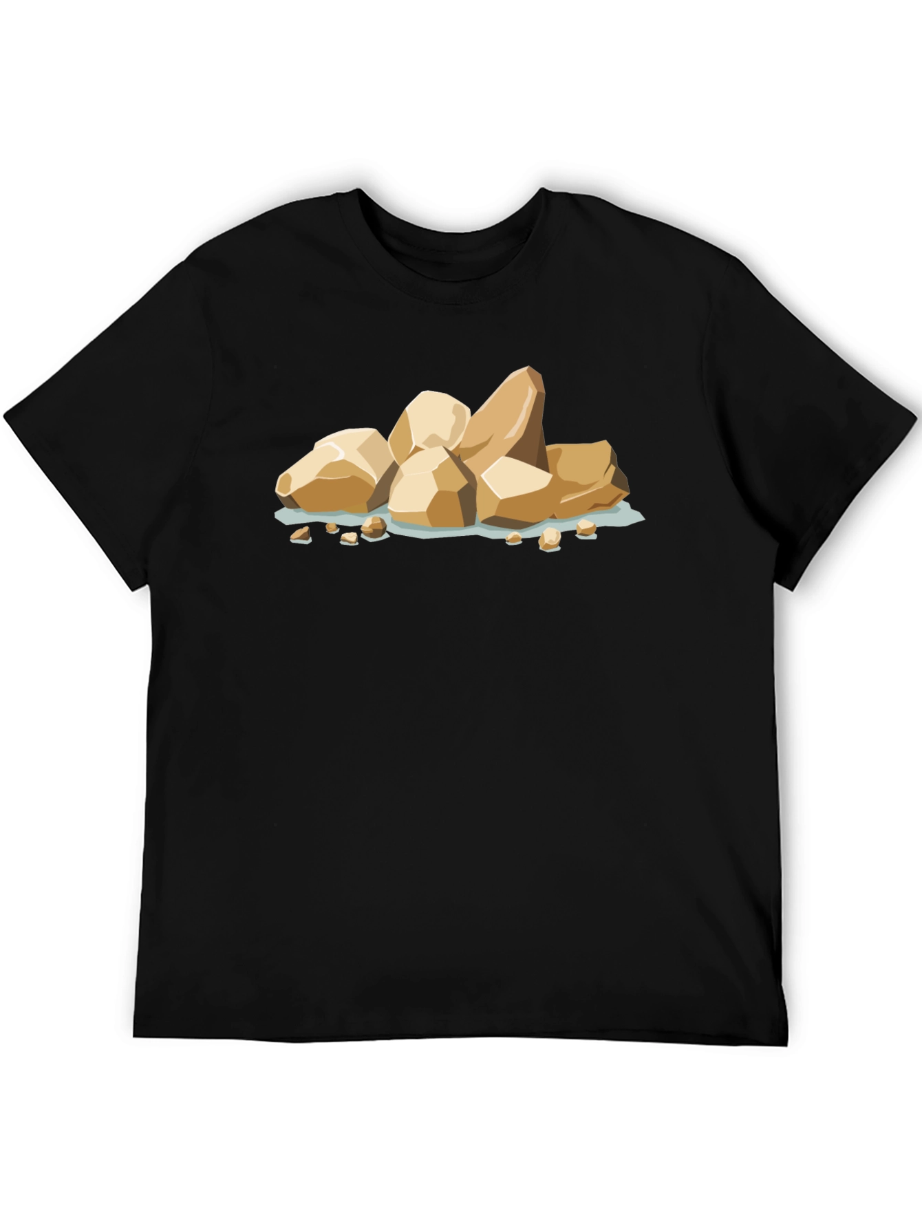 Cartoon Rock Pile Graphic Tee
