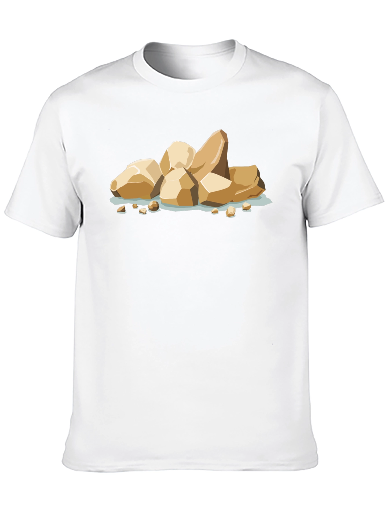 Cartoon Rock Pile Graphic Tee