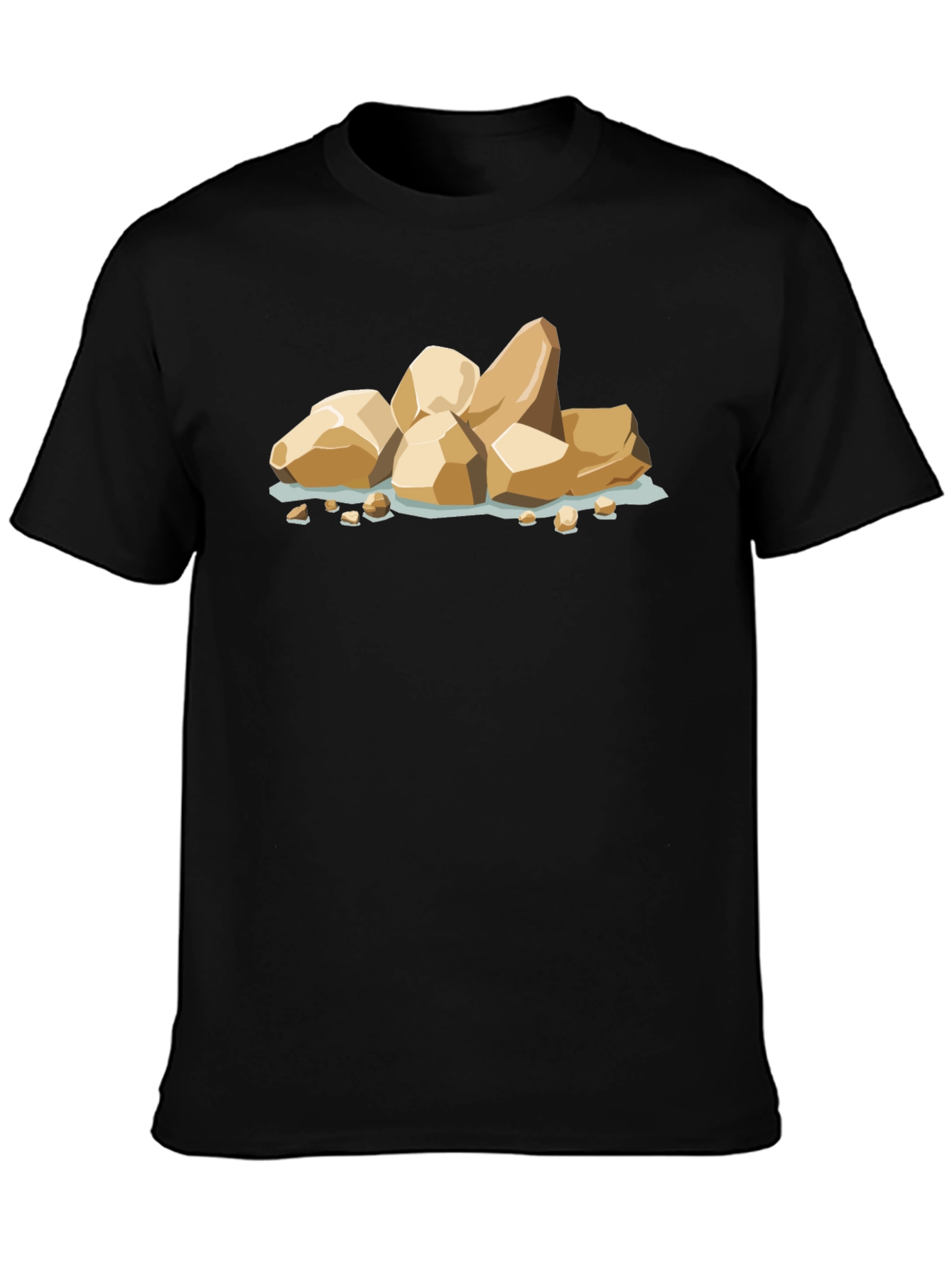 Cartoon Rock Pile Graphic Tee