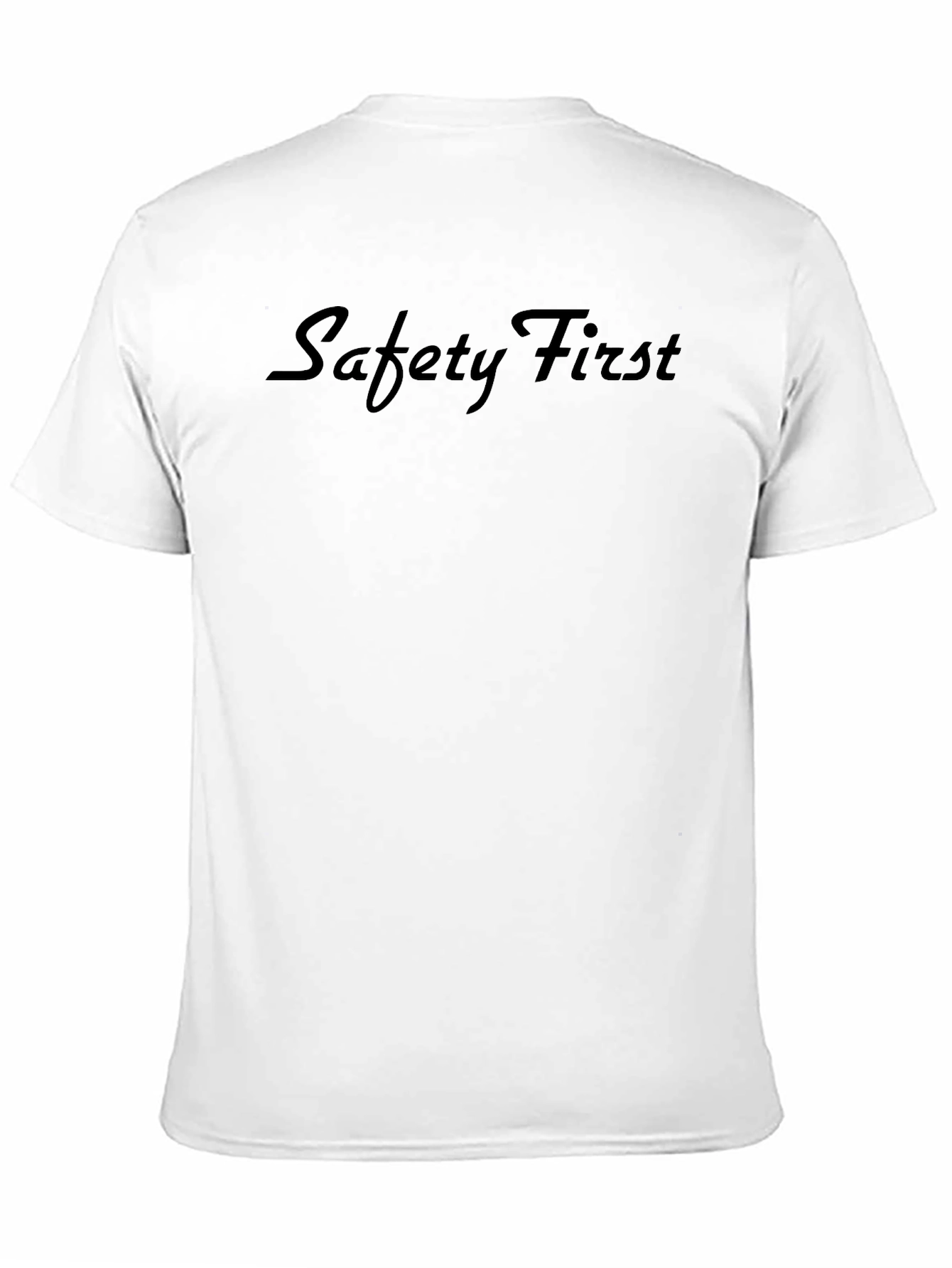 Safety First Black T-Shirt