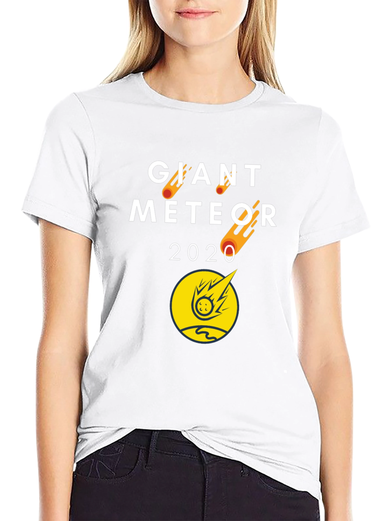 Giant Meteor 2020 Black Graphic T-Shirt