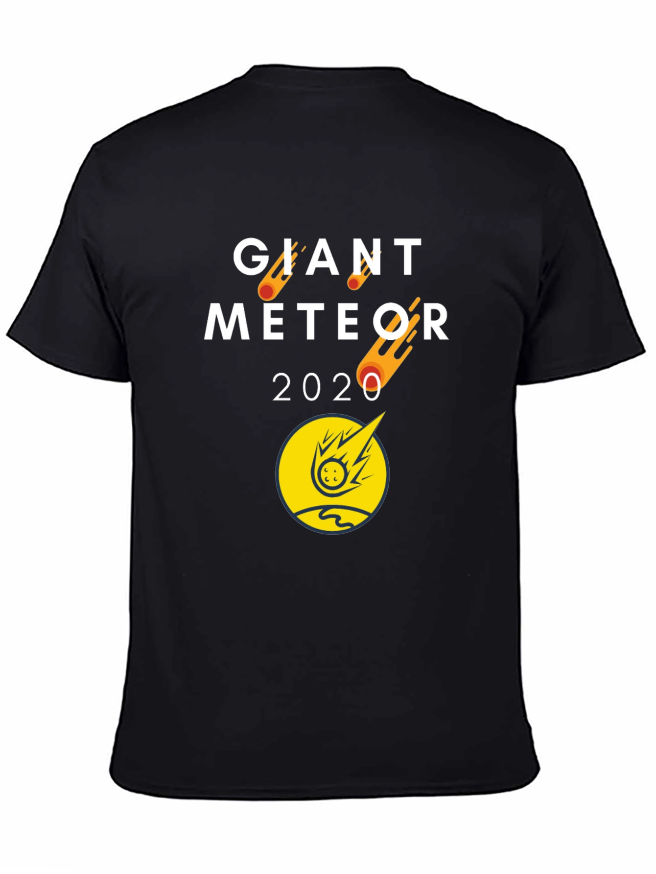 Giant Meteor 2020 Black Graphic T-Shirt