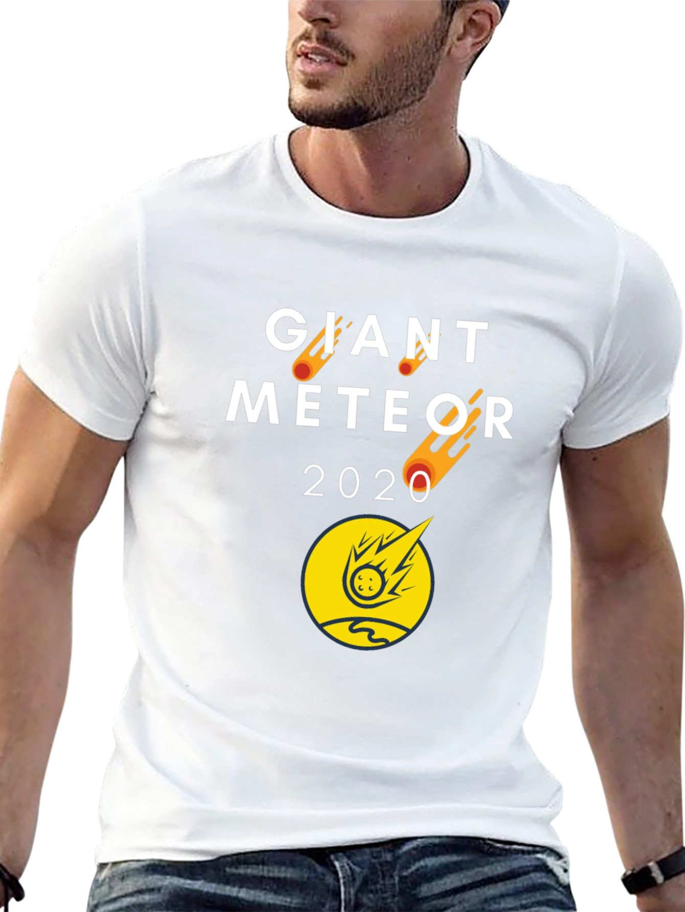 Giant Meteor 2020 Black Graphic T-Shirt