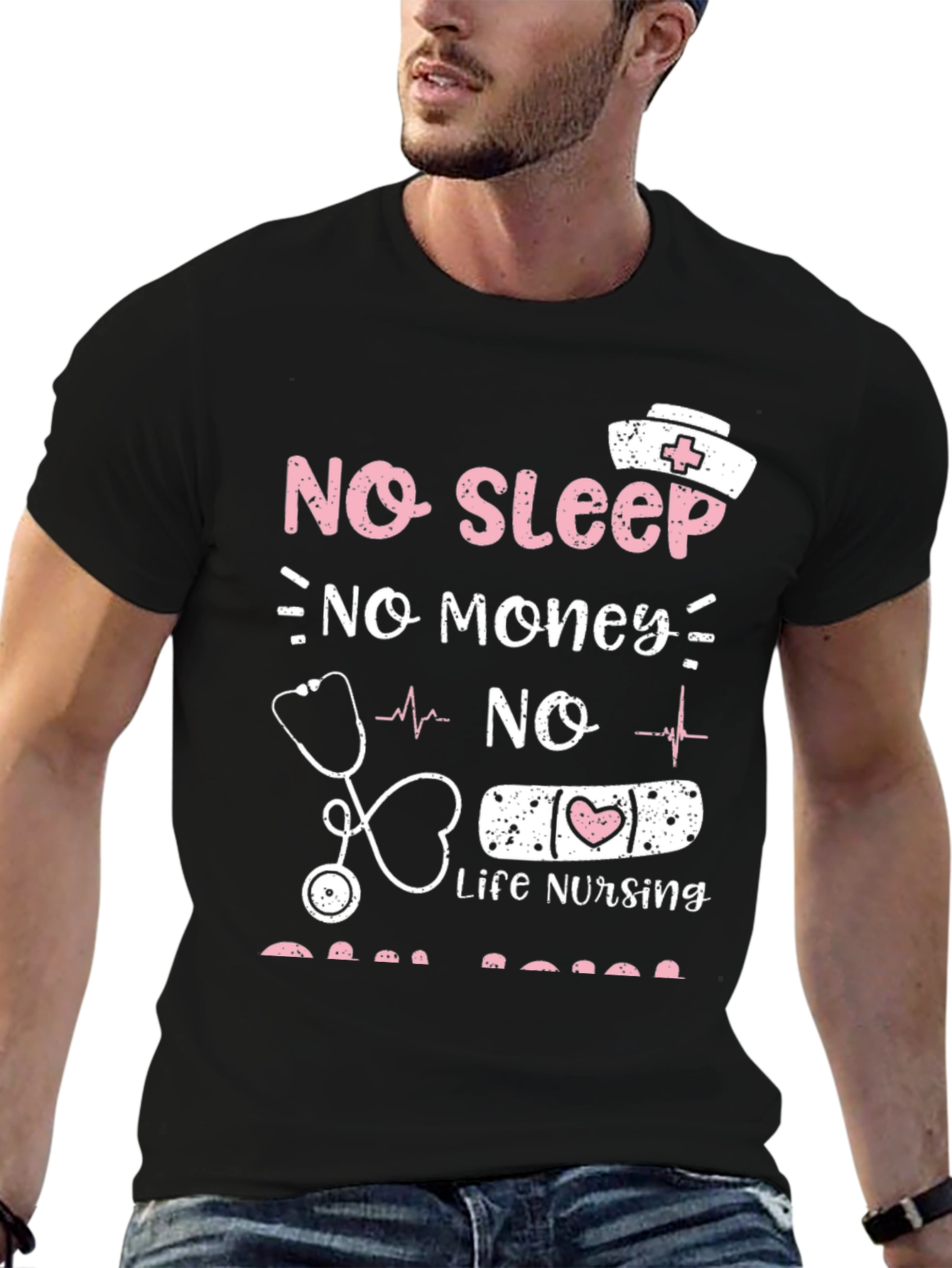 No Sleep No Money Nursing T-Shirt