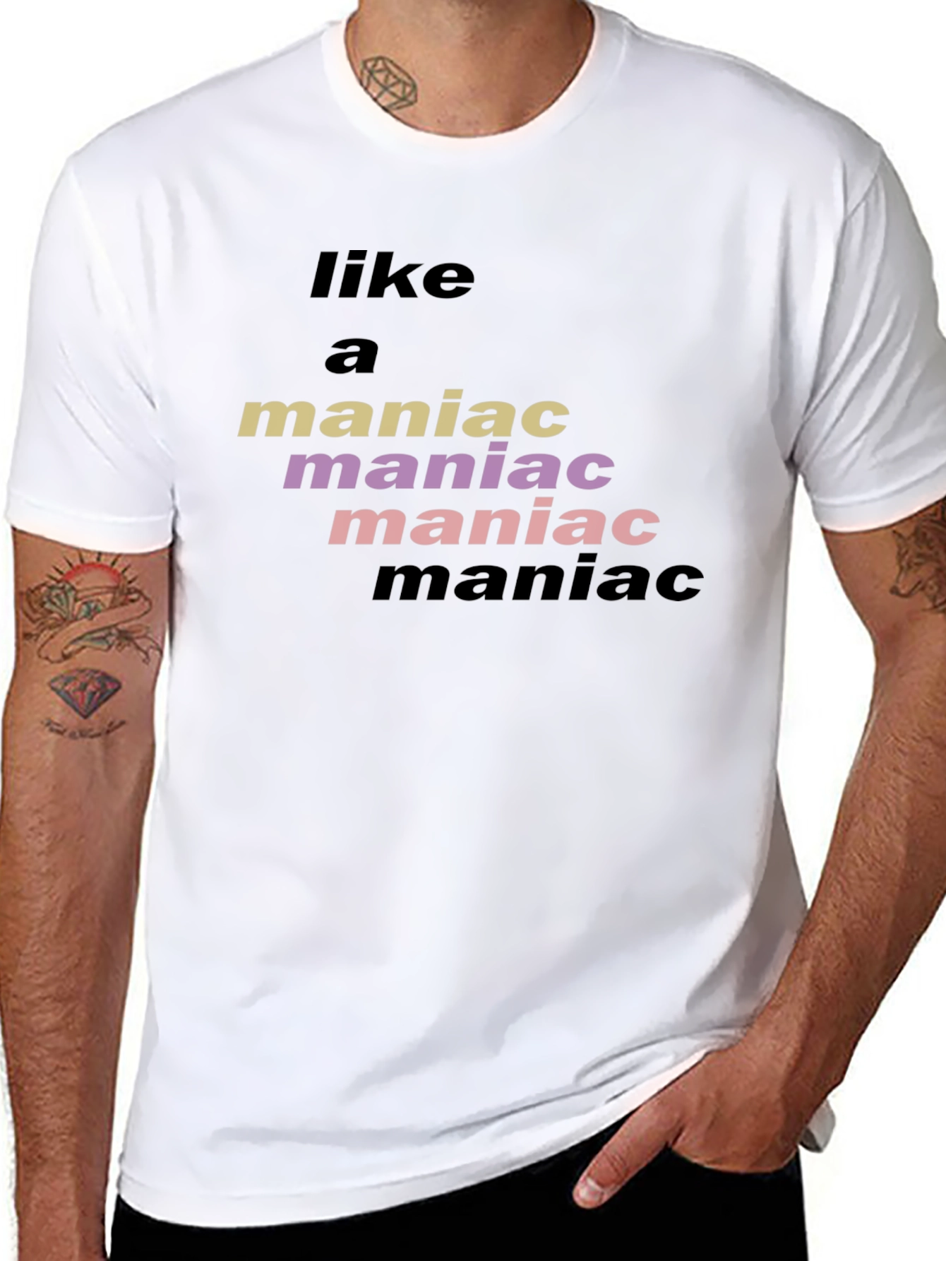 Like a Maniac Graphic Tee