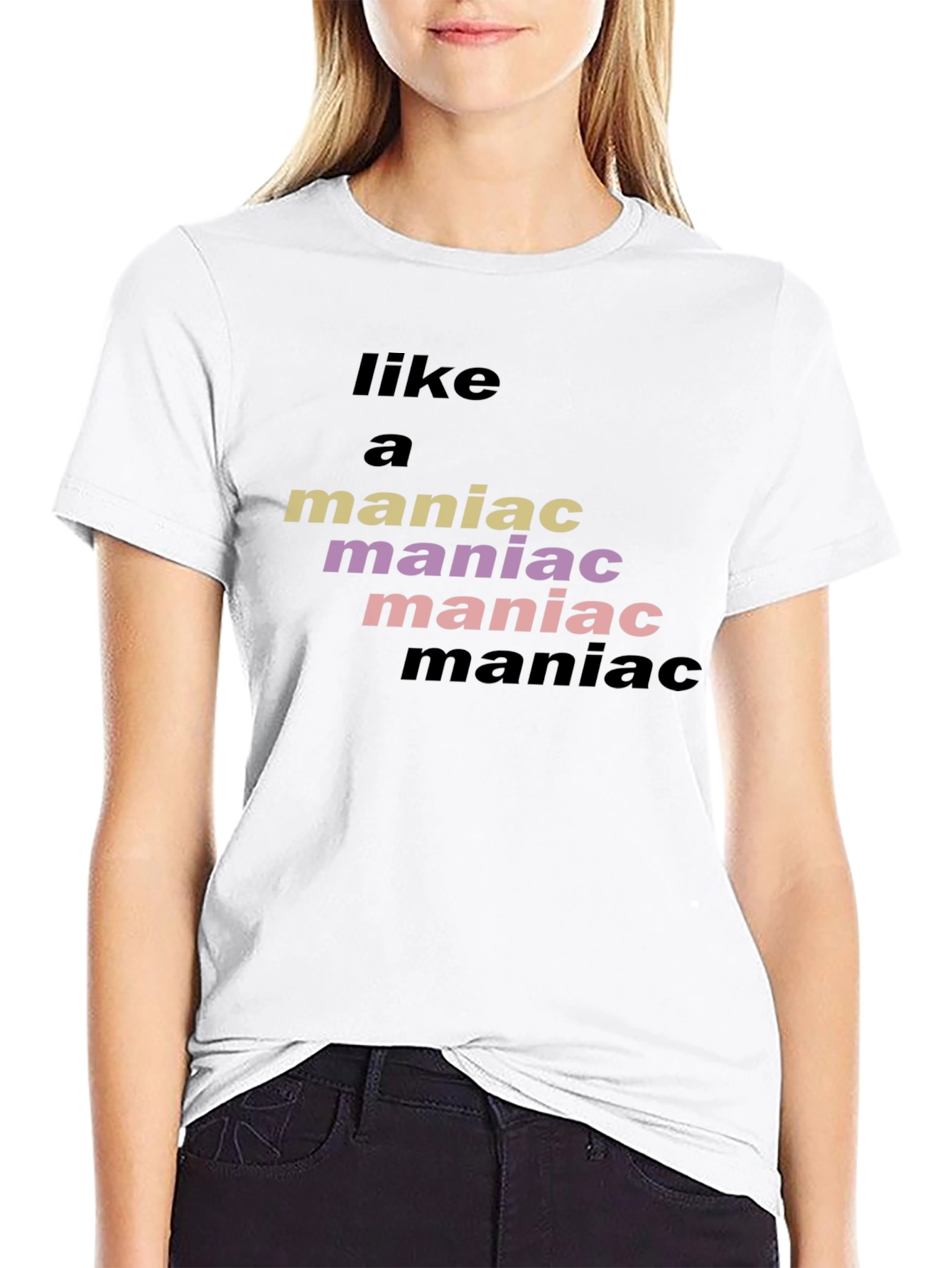Like a Maniac Graphic Tee