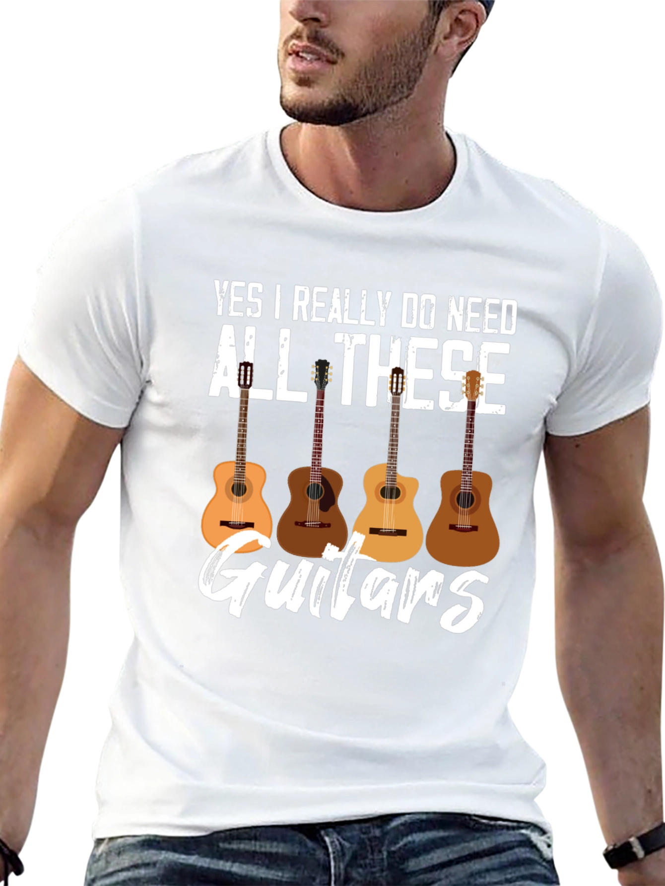 Yes I Really Do Need All These Guitars T-Shirt