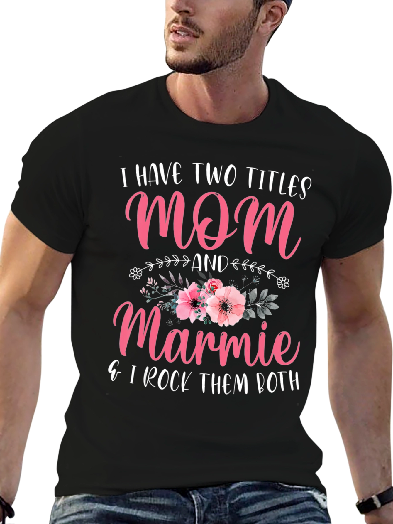 Mom & Marmie T-Shirt - I Rock Them Both!