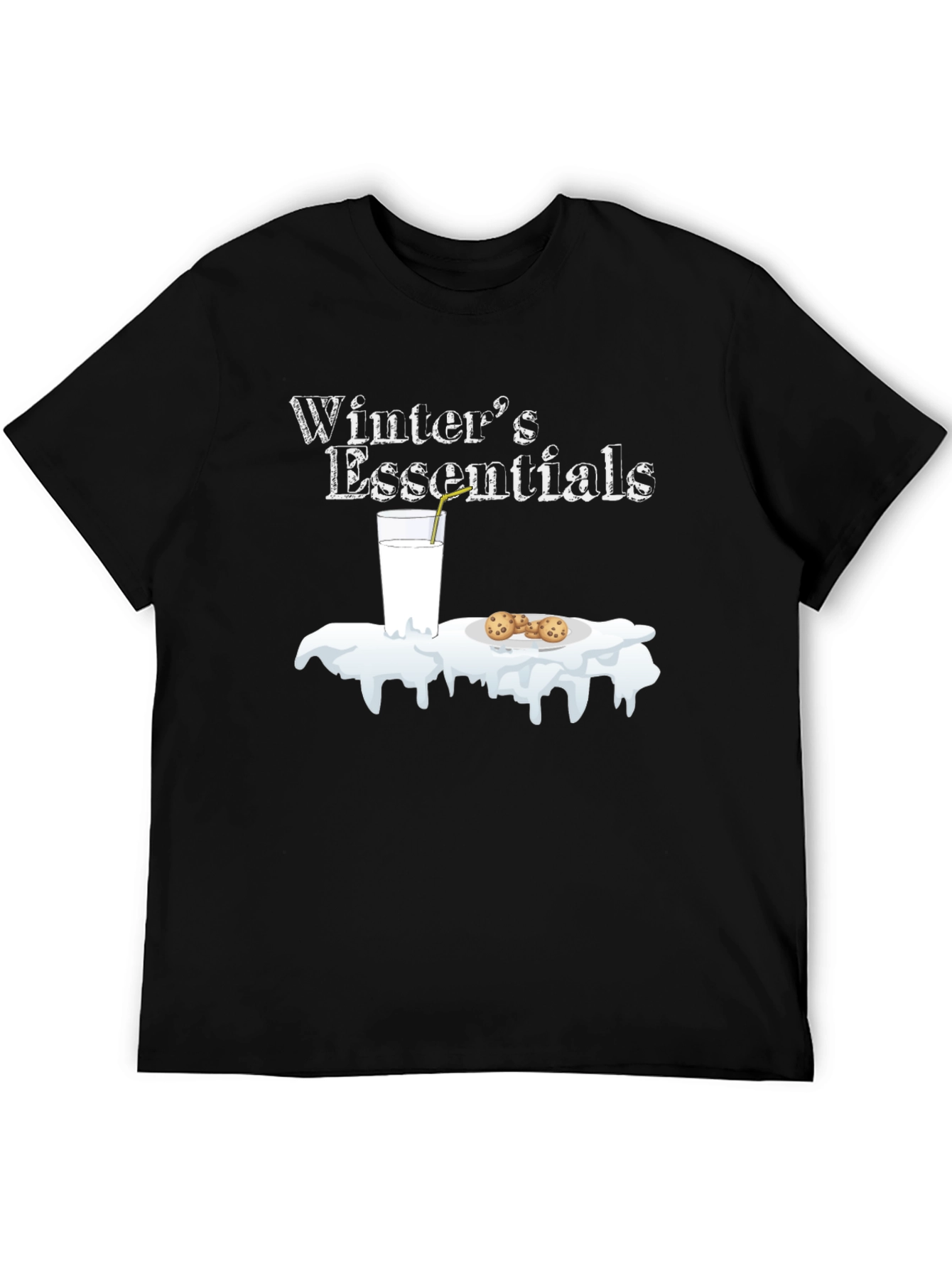 Winters Essentials Milk & Cookies Graphic Tee