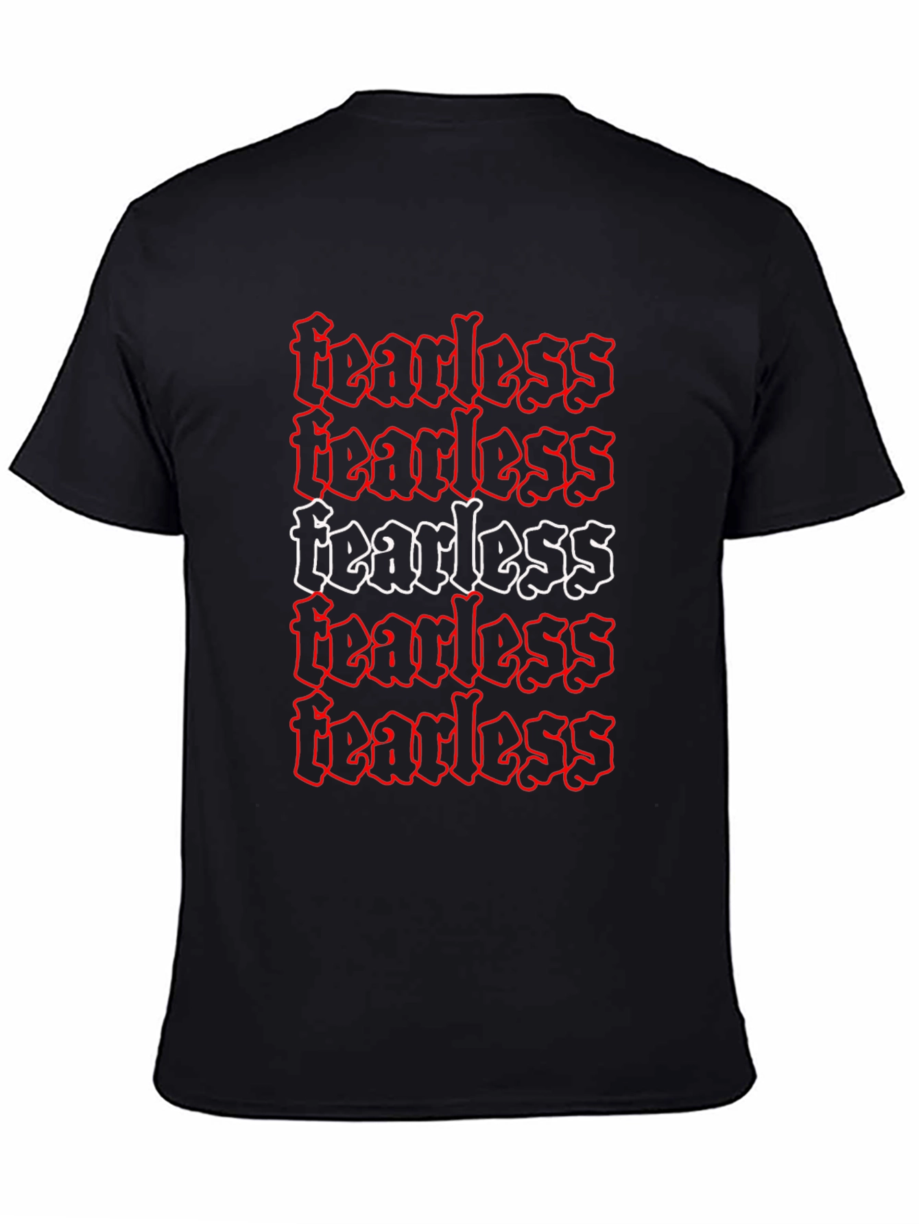 Fearless Graphic Tee - Edgy Style