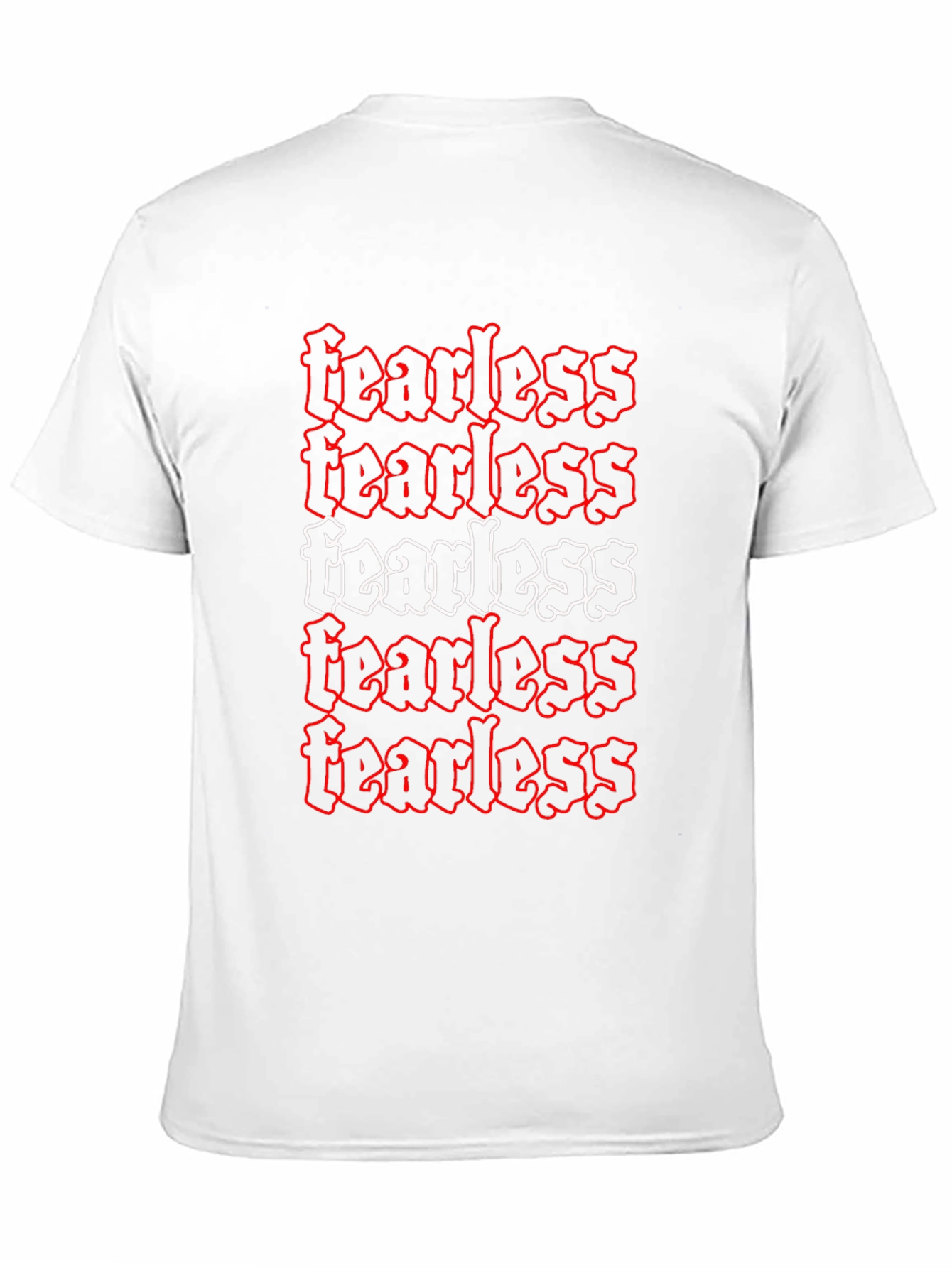 Fearless Graphic Tee - Edgy Style