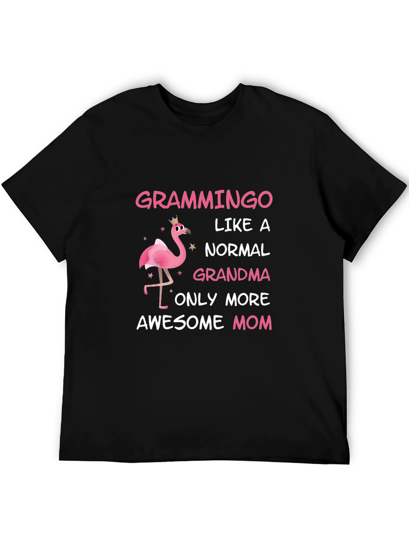 Grammingo T-Shirt - Awesome Grandma Flamingo Tee