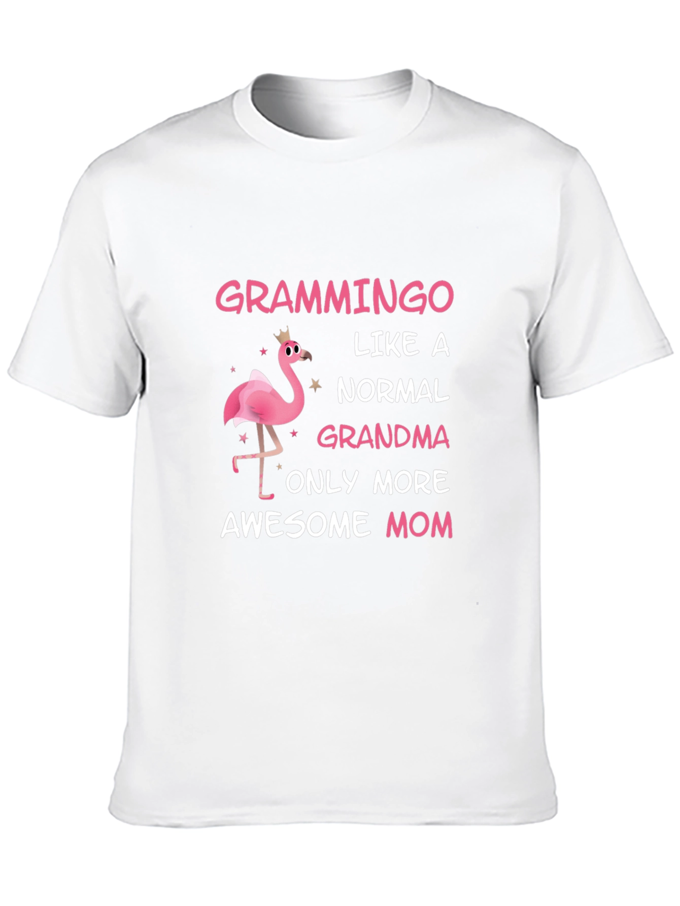 Grammingo T-Shirt - Awesome Grandma Flamingo Tee