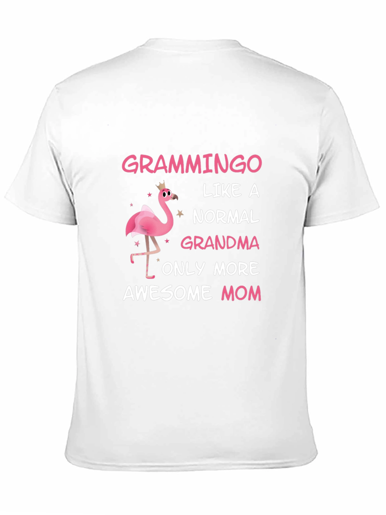 Grammingo T-Shirt - Awesome Grandma Flamingo Tee