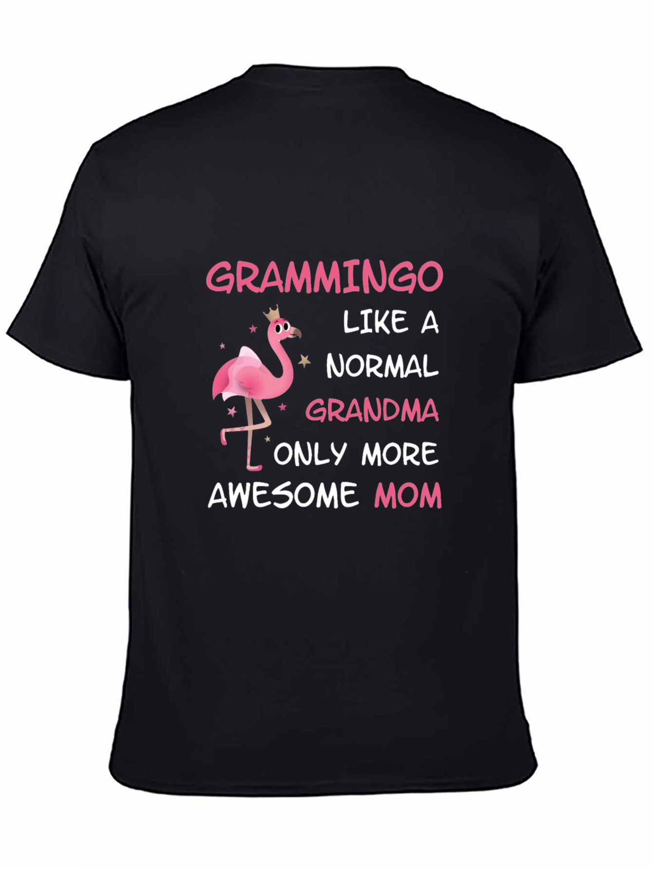 Grammingo T-Shirt - Awesome Grandma Flamingo Tee