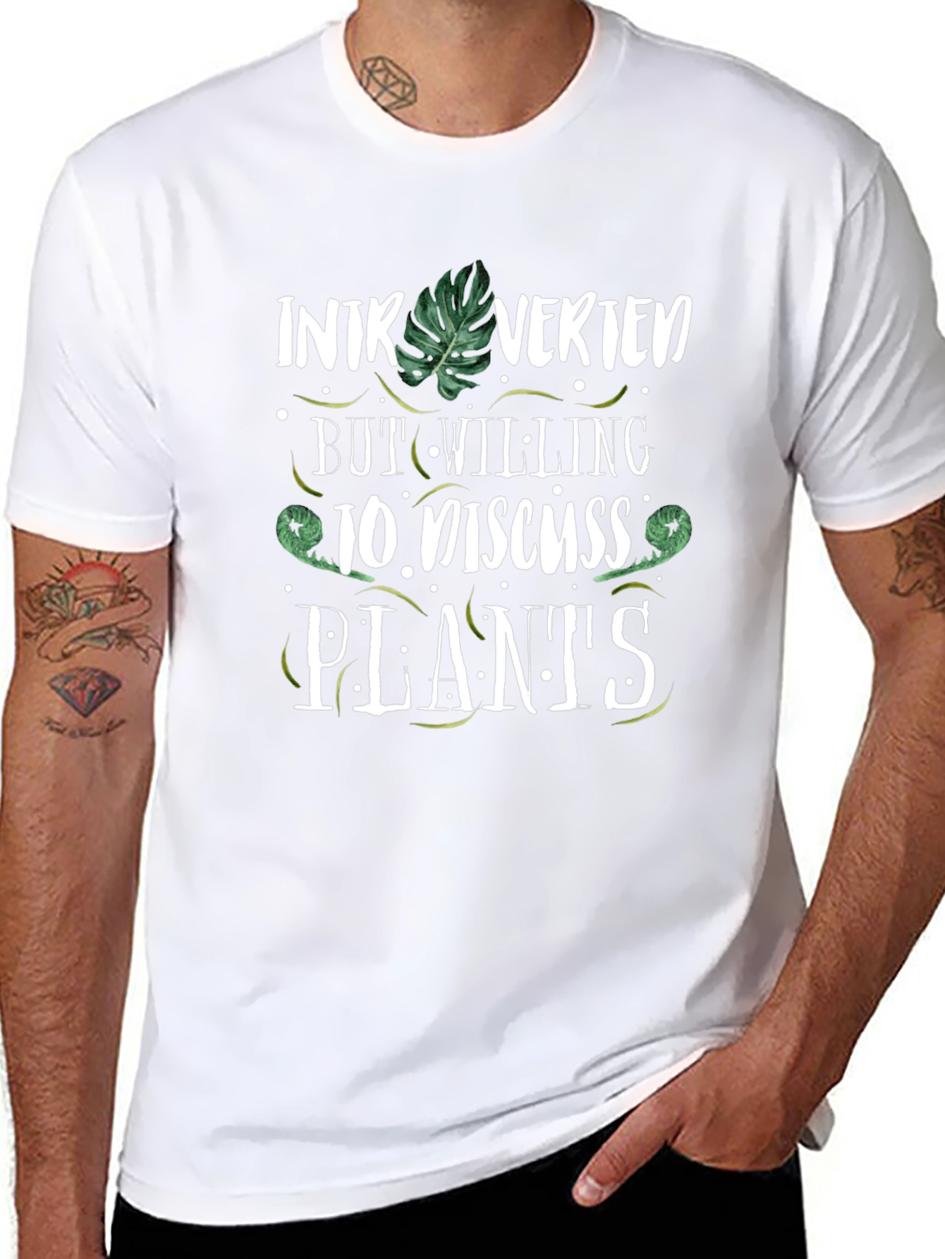 Introverted Plant Lover T-Shirt