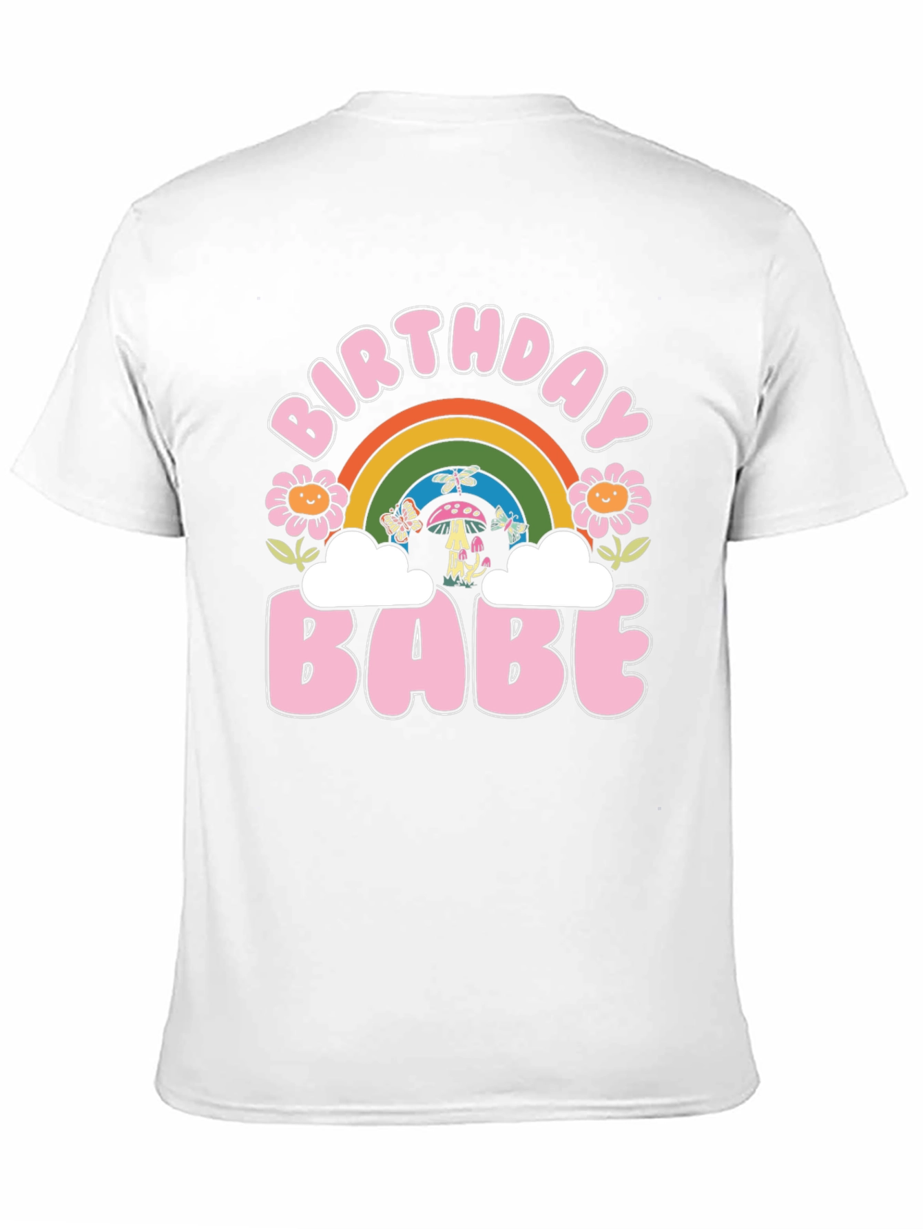 Birthday Babe Retro Graphic Tee