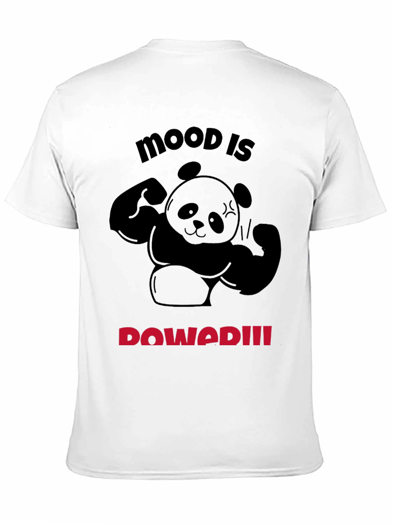 Mood is Powered Panda T-Shirt