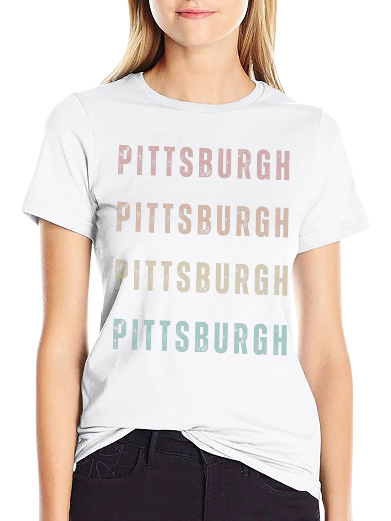 Pittsburgh Retro Graphic T-Shirt