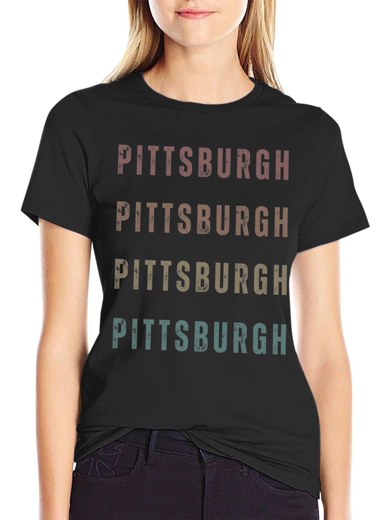 Pittsburgh Retro Graphic T-Shirt