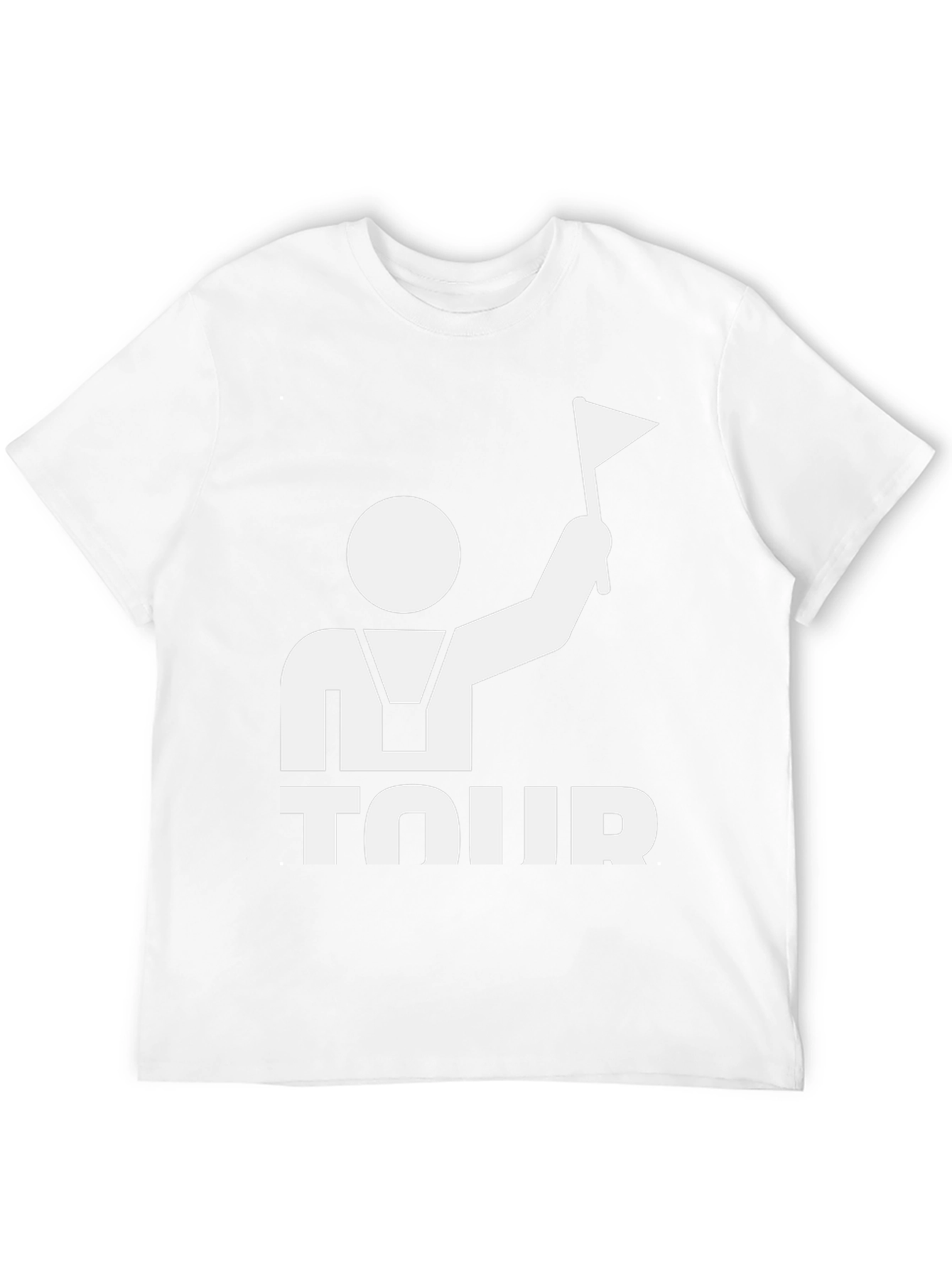 Tour Guide Graphic Tee - Black Cotton T-Shirt