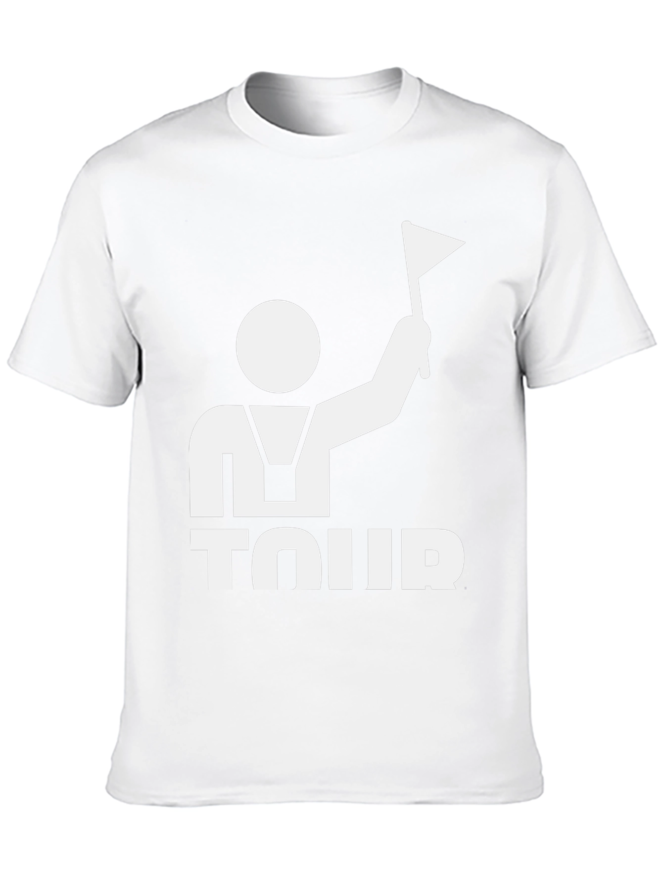 Tour Guide Graphic Tee - Black Cotton T-Shirt