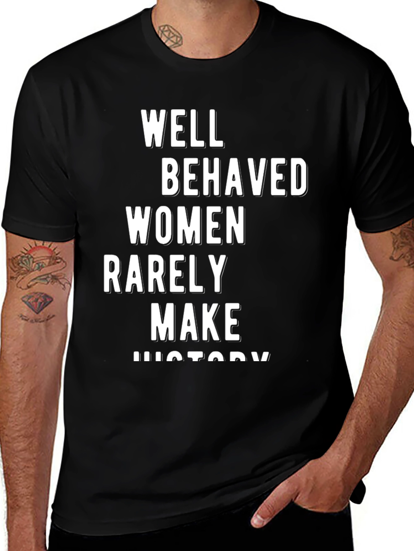 Well Behaved Women History Tee