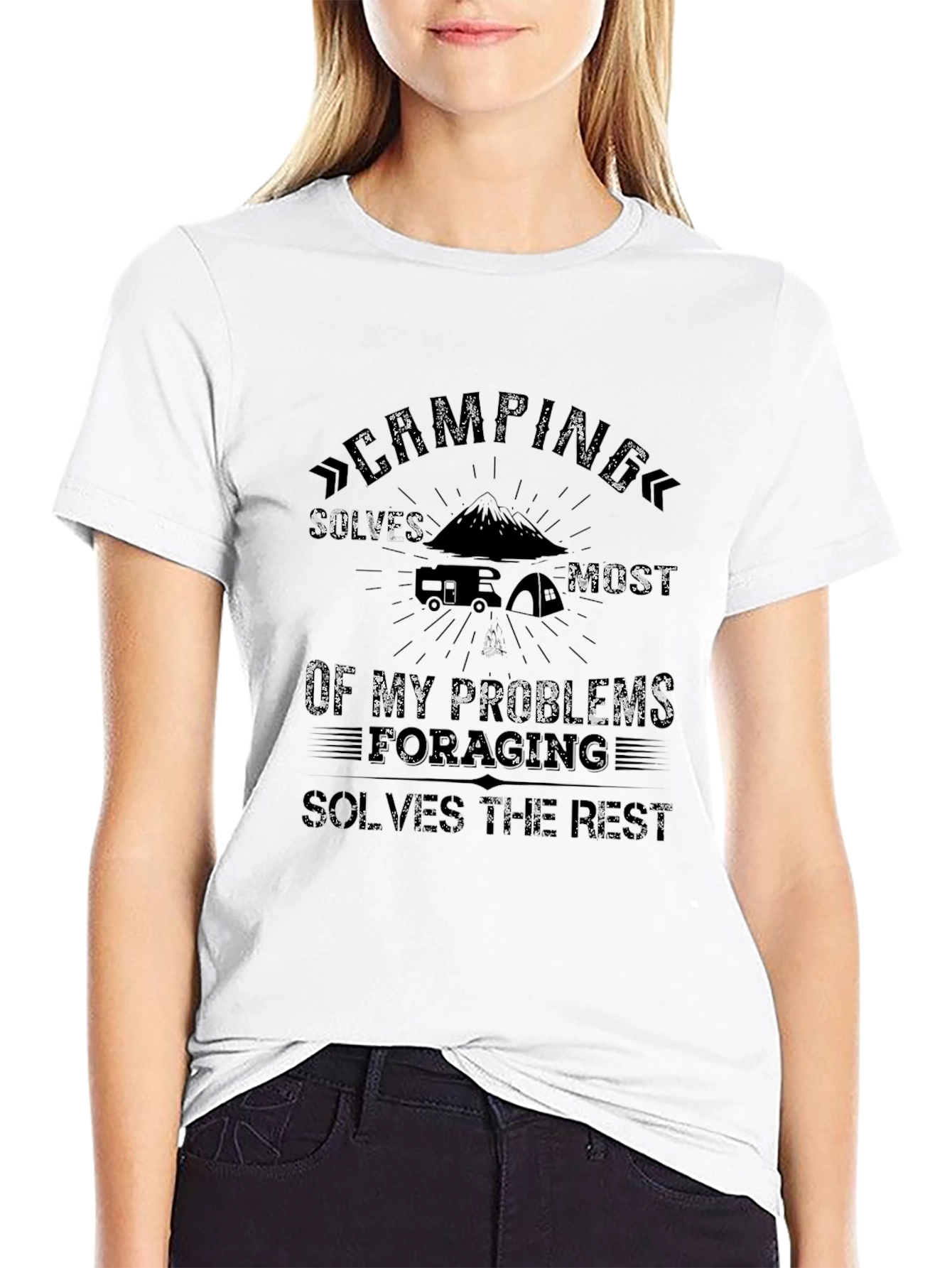 Camping & Foraging Graphic Tee