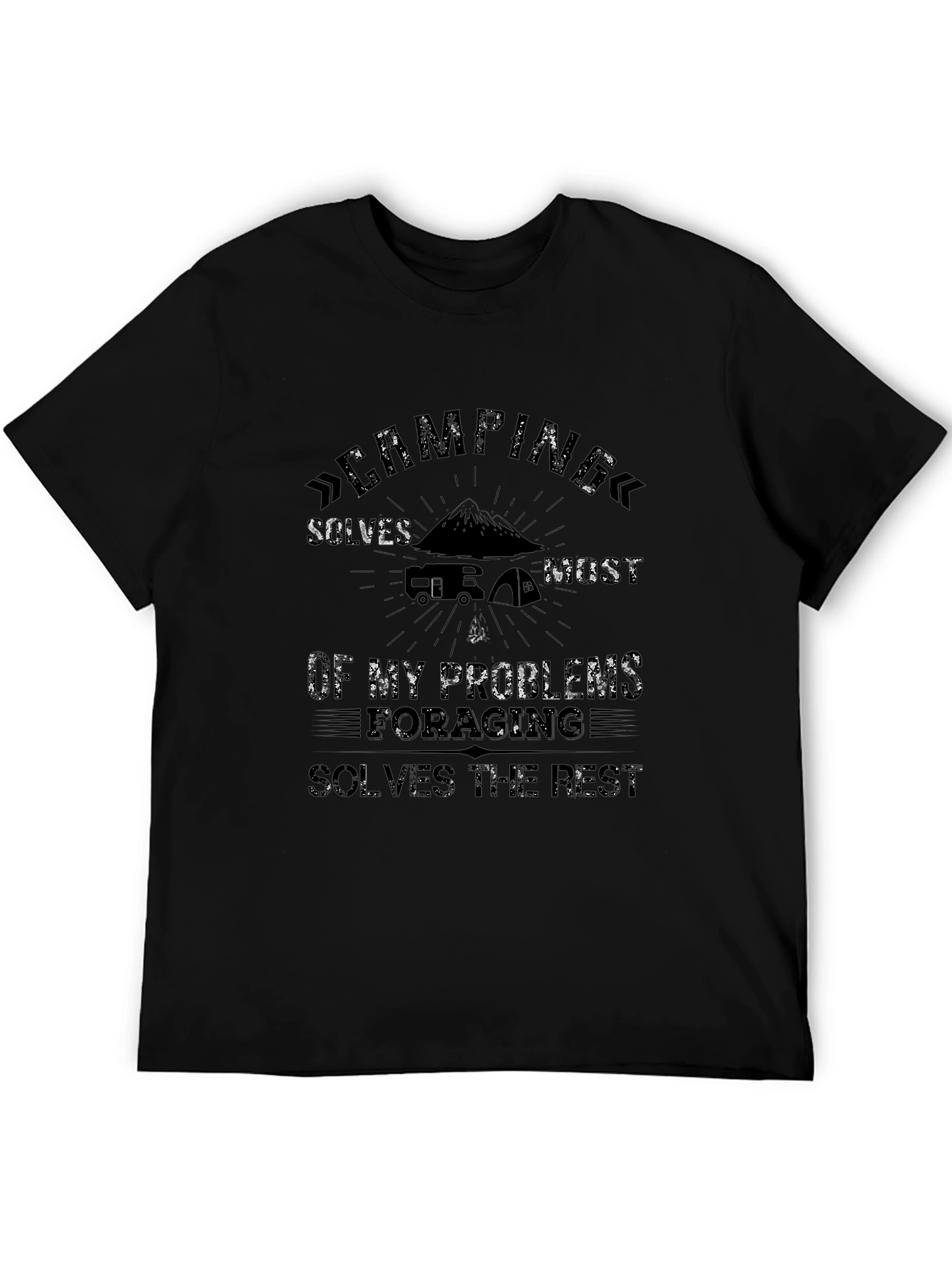 Camping & Foraging Graphic Tee