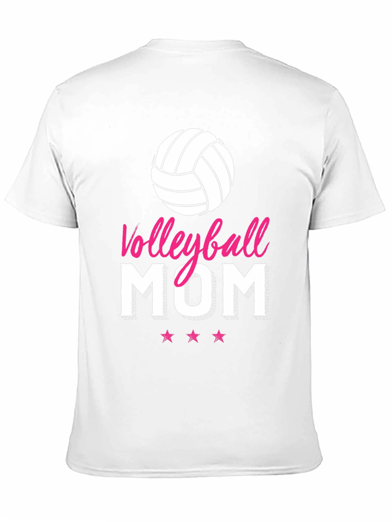 Volleyball Mom Graphic T-Shirt - Black
