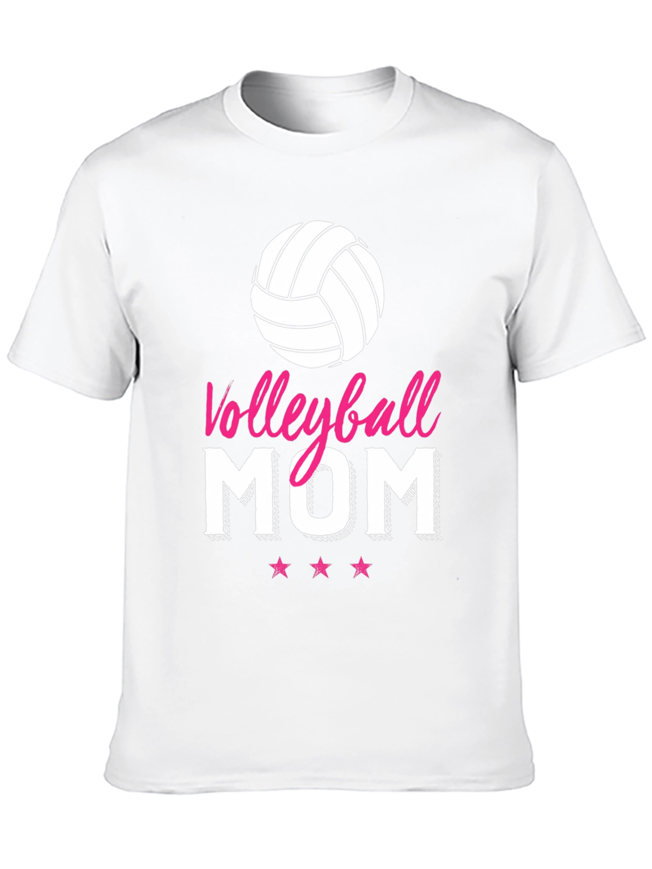 Volleyball Mom Graphic T-Shirt - Black