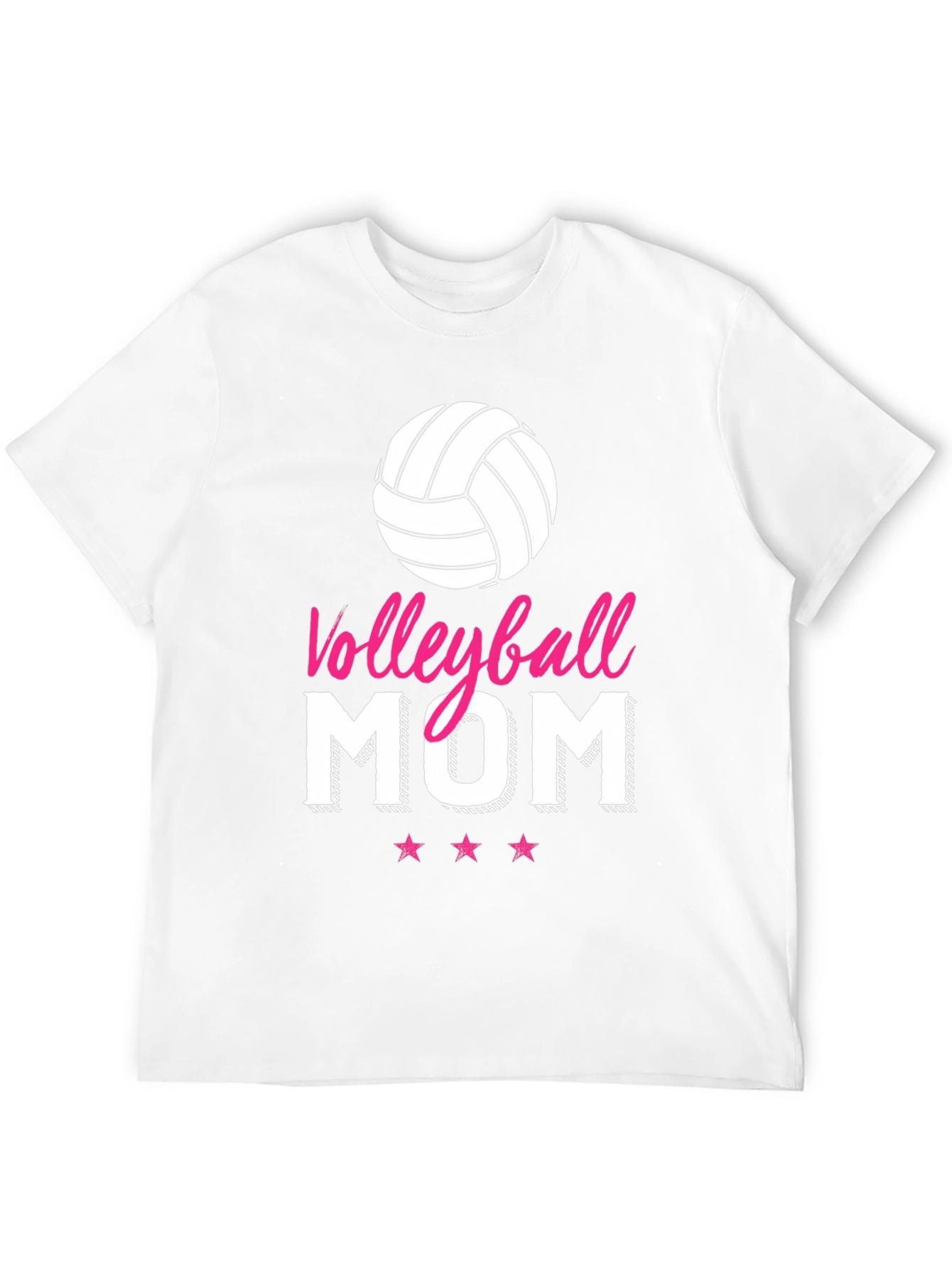 Volleyball Mom Graphic T-Shirt - Black