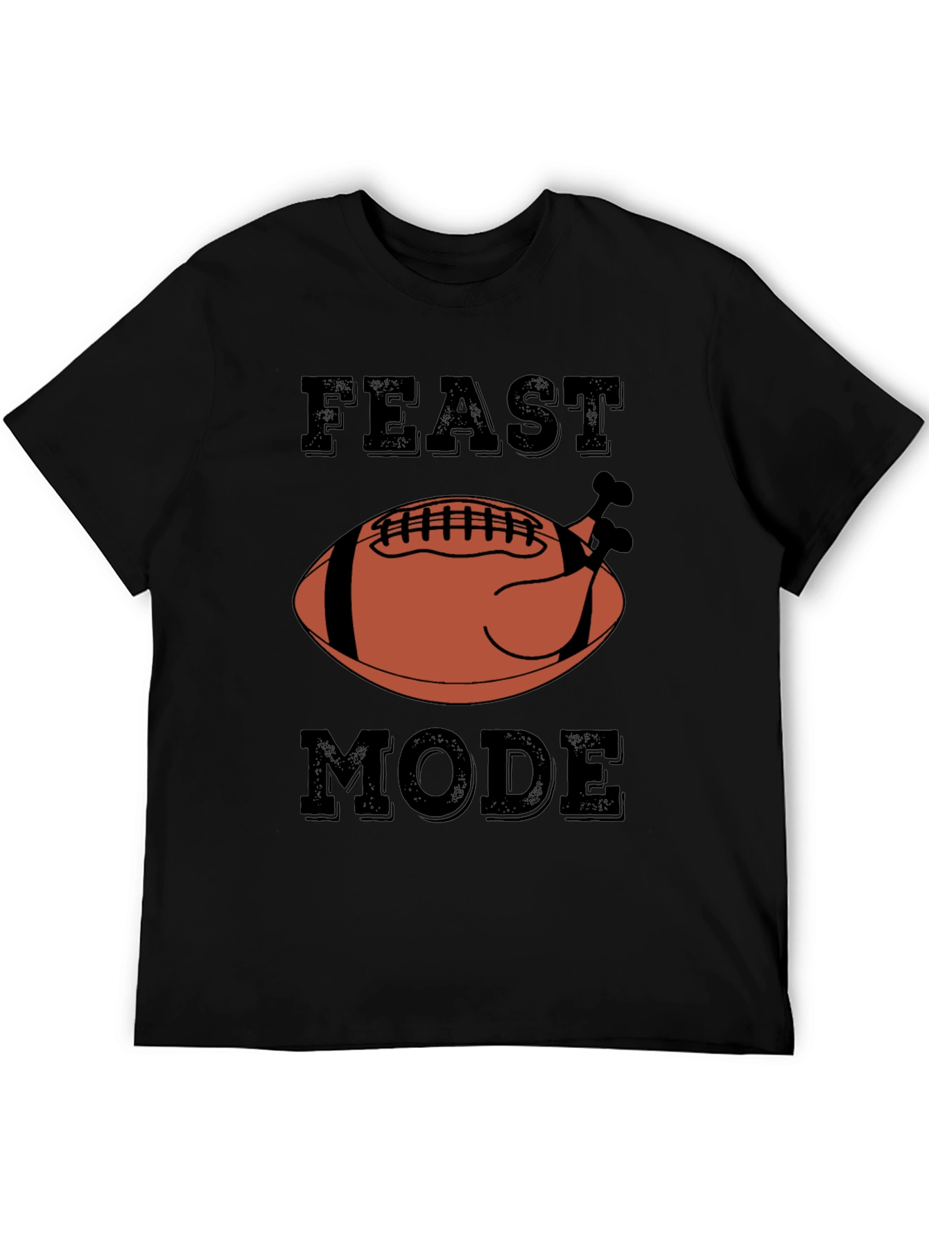 Feast Mode Football Turkey Graphic Tee