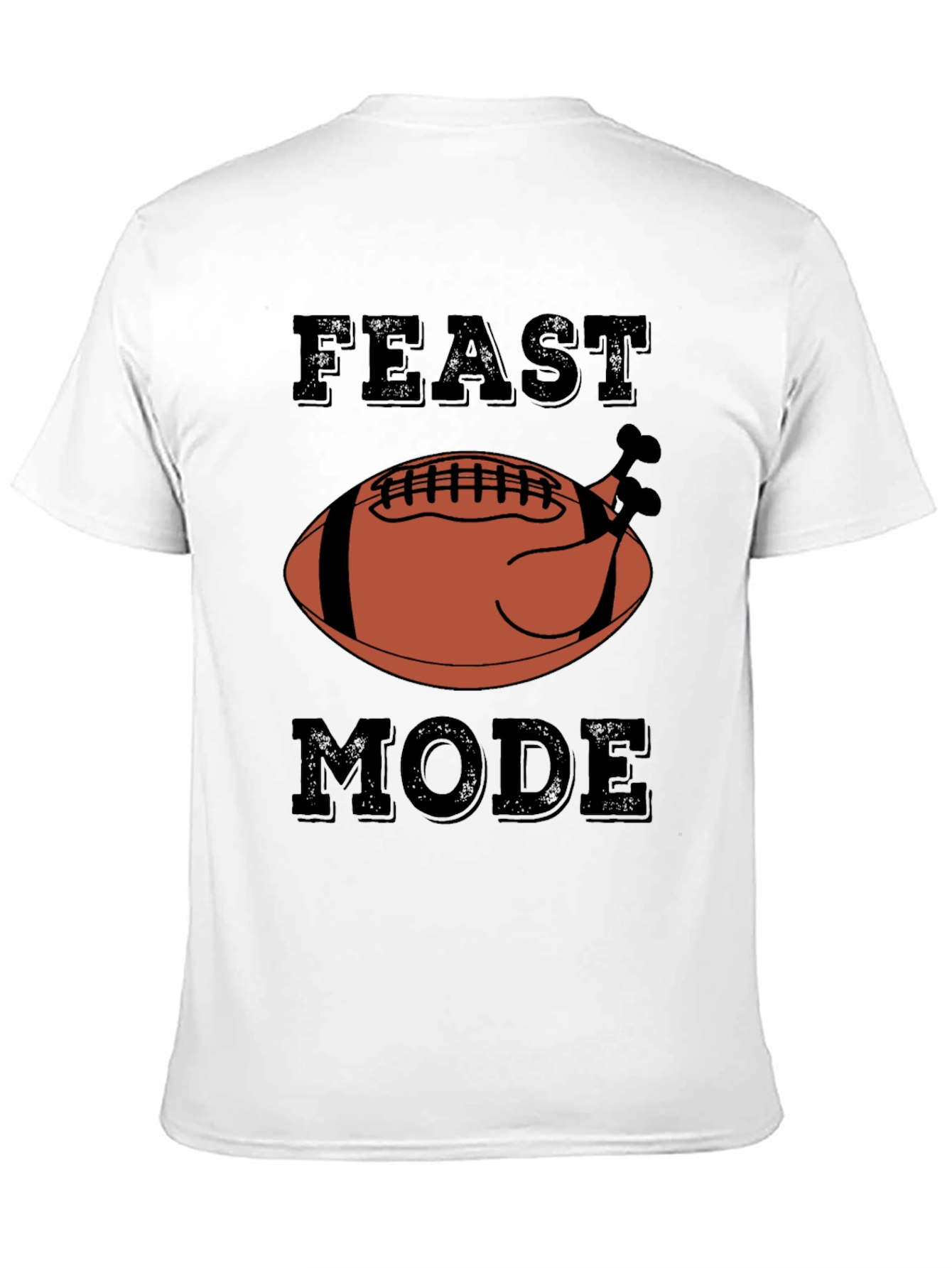 Feast Mode Football Turkey Graphic Tee